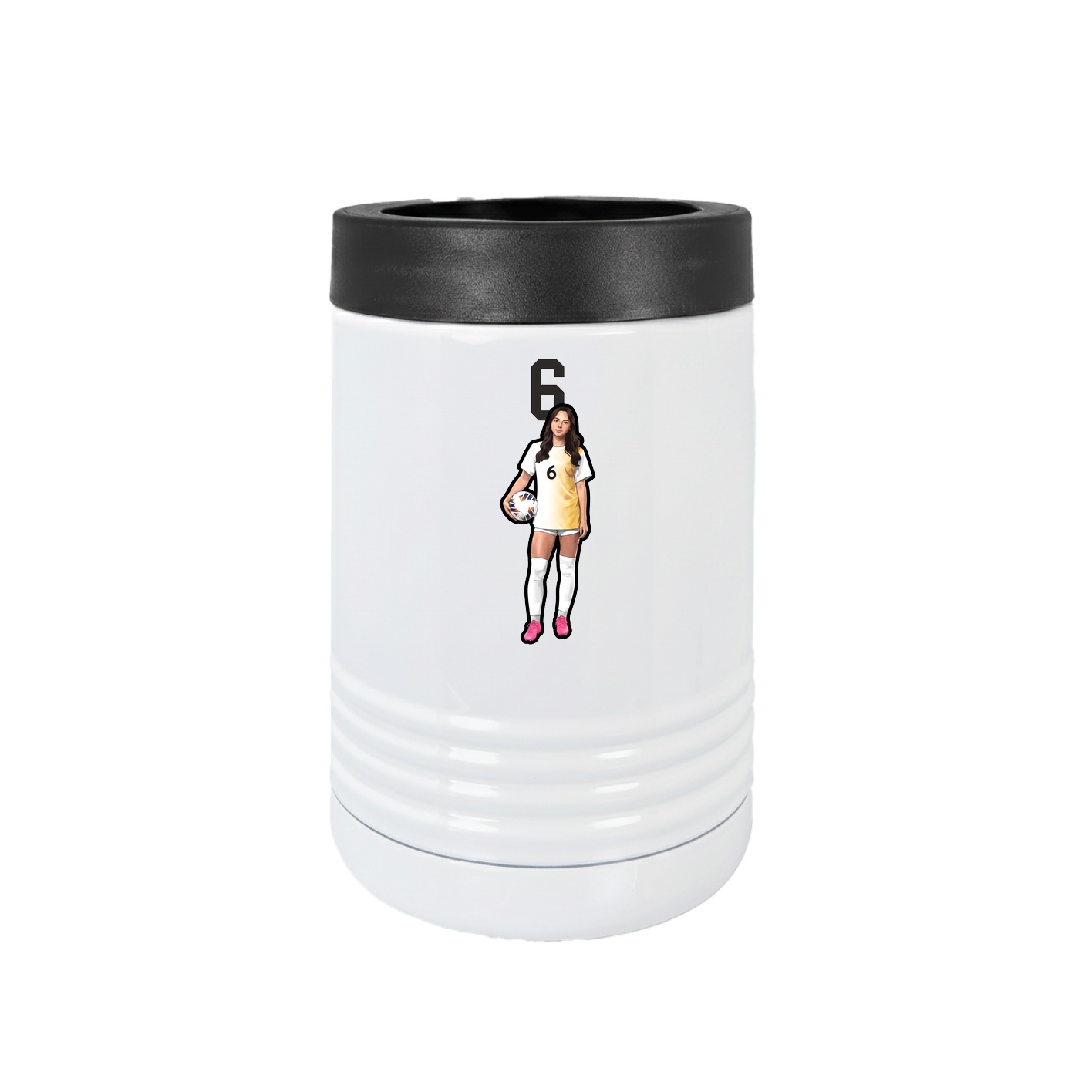 Beverage Holder — Number Top in White