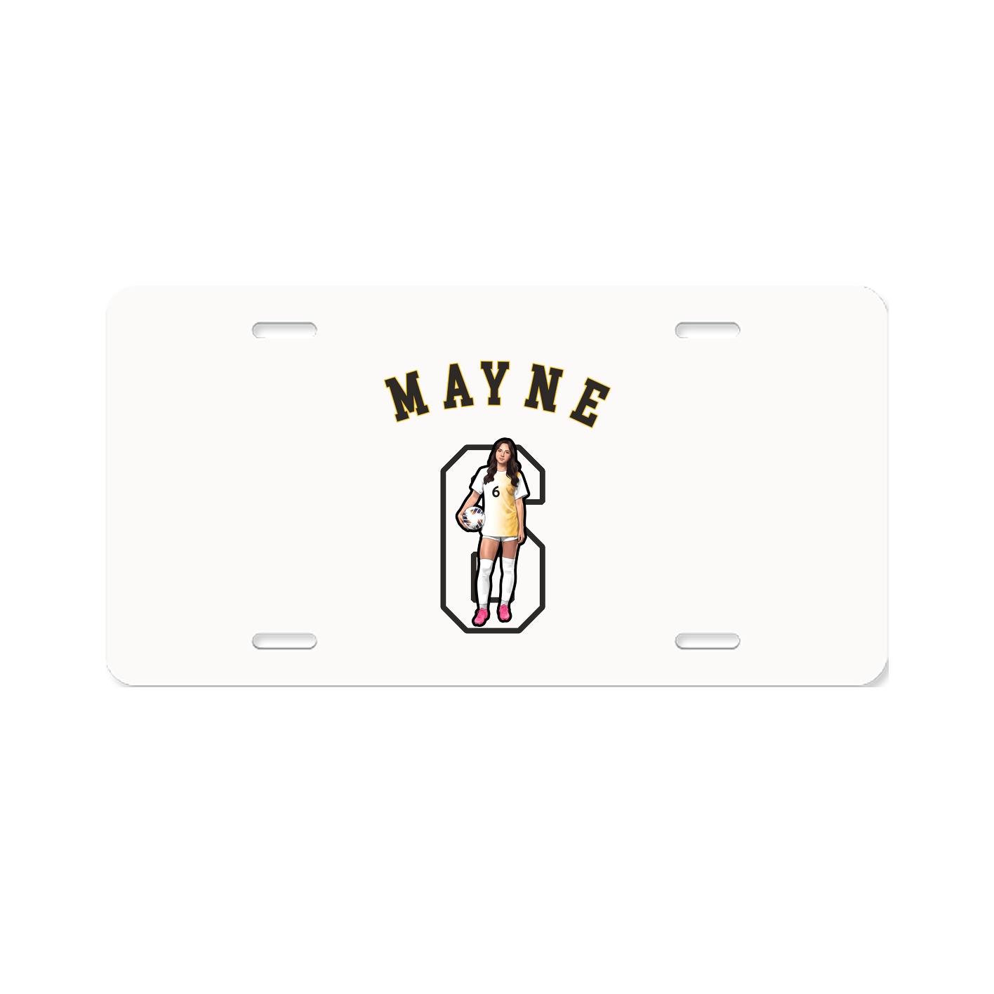 License Plate — Shirsey Arch in Classic