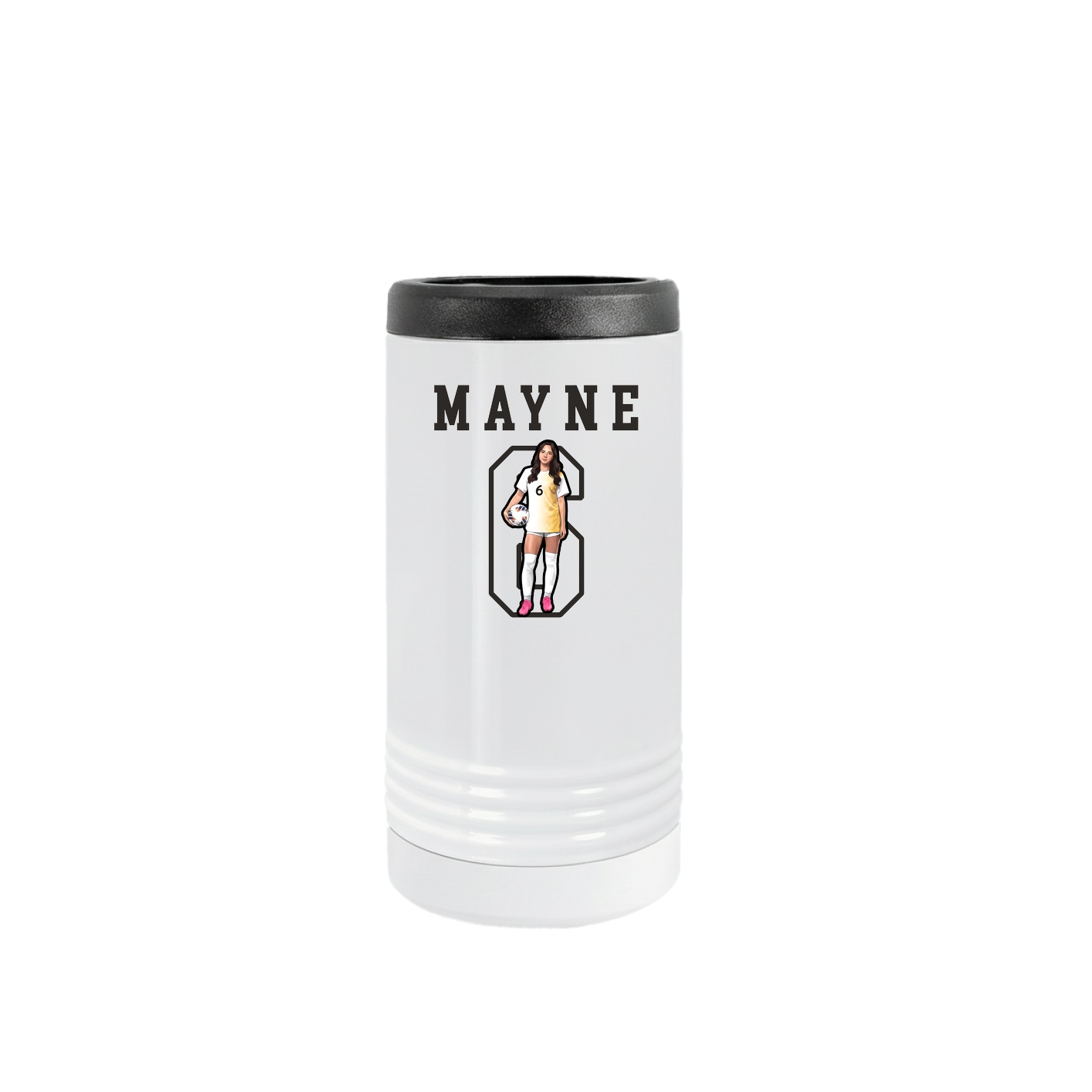 Slim Beverage Holder — Shirsey in White