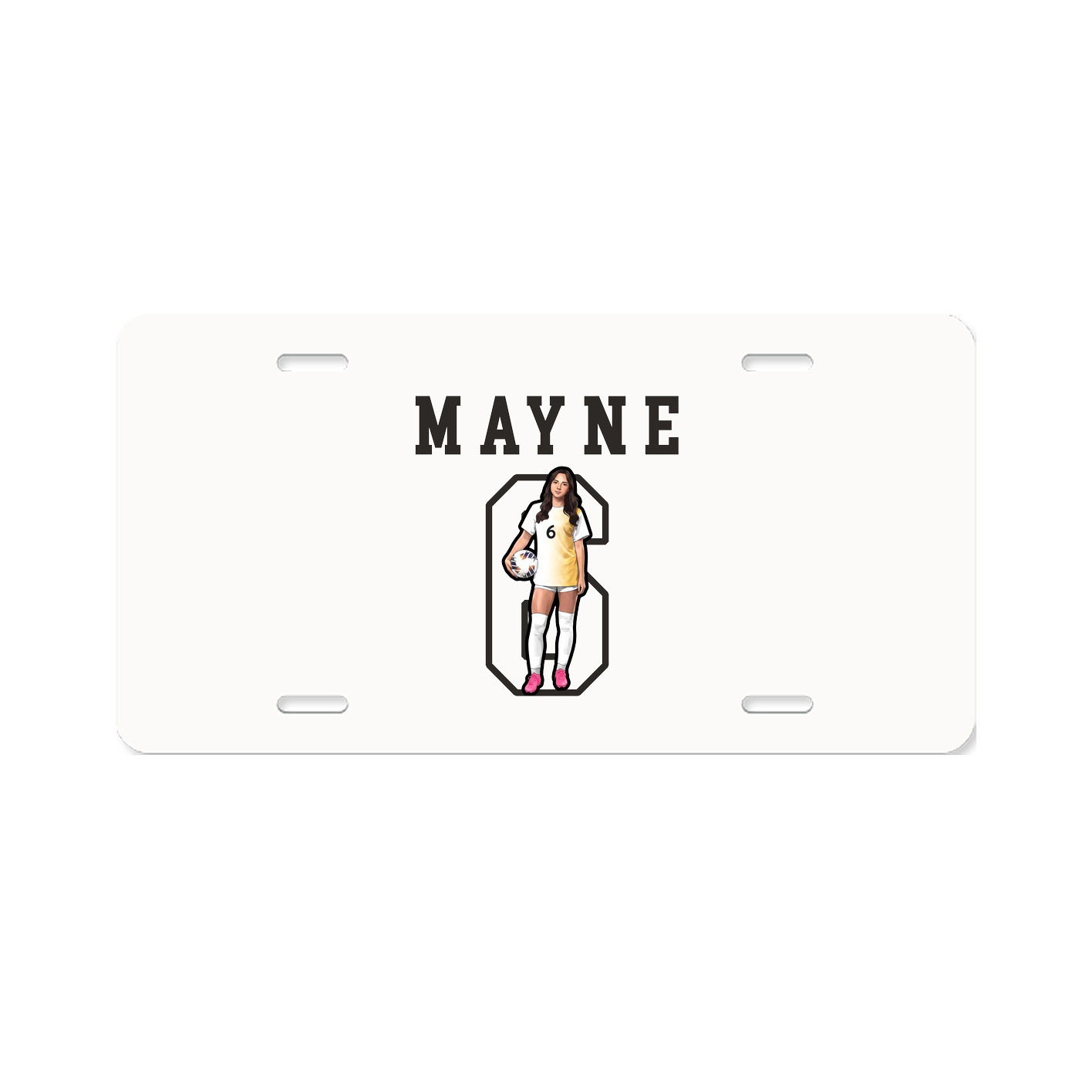 License Plate — Shirsey in Classic