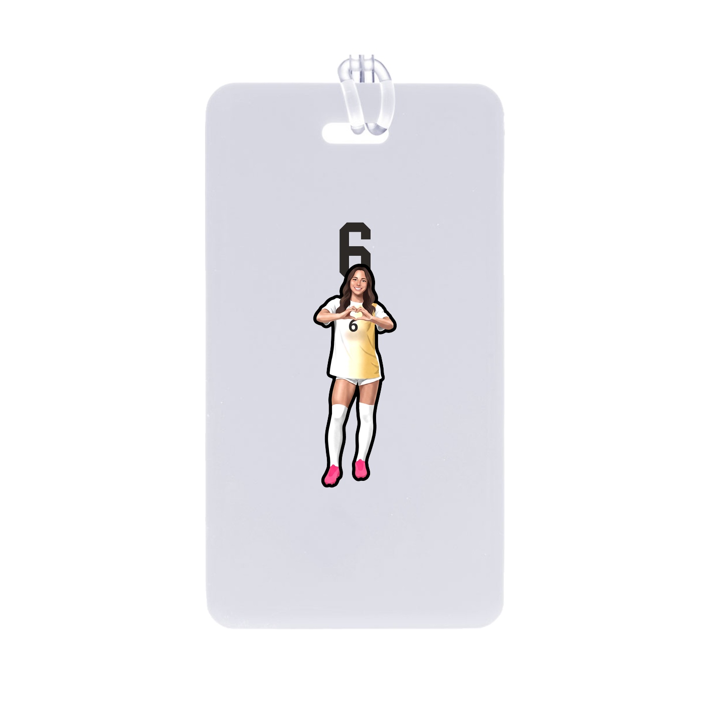 Bag Tag — Number Top in Classic