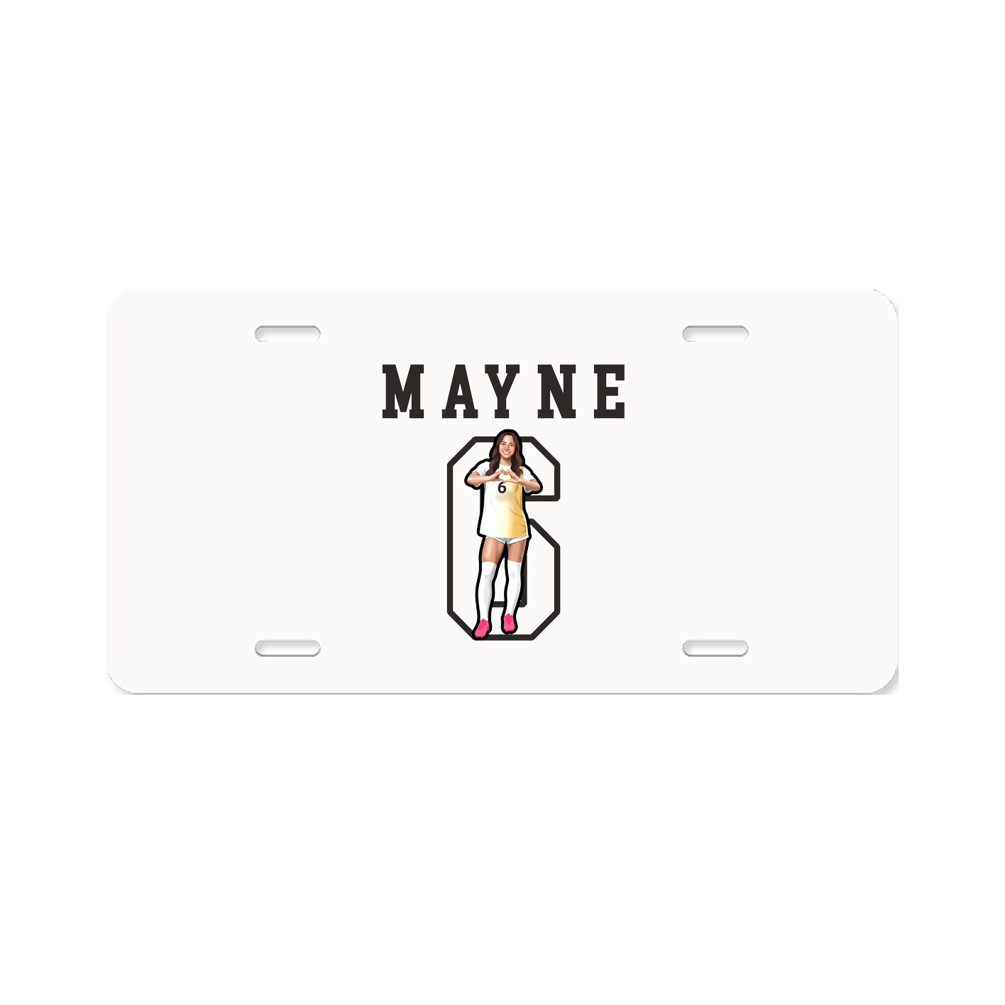 License Plate — Shirsey in Classic