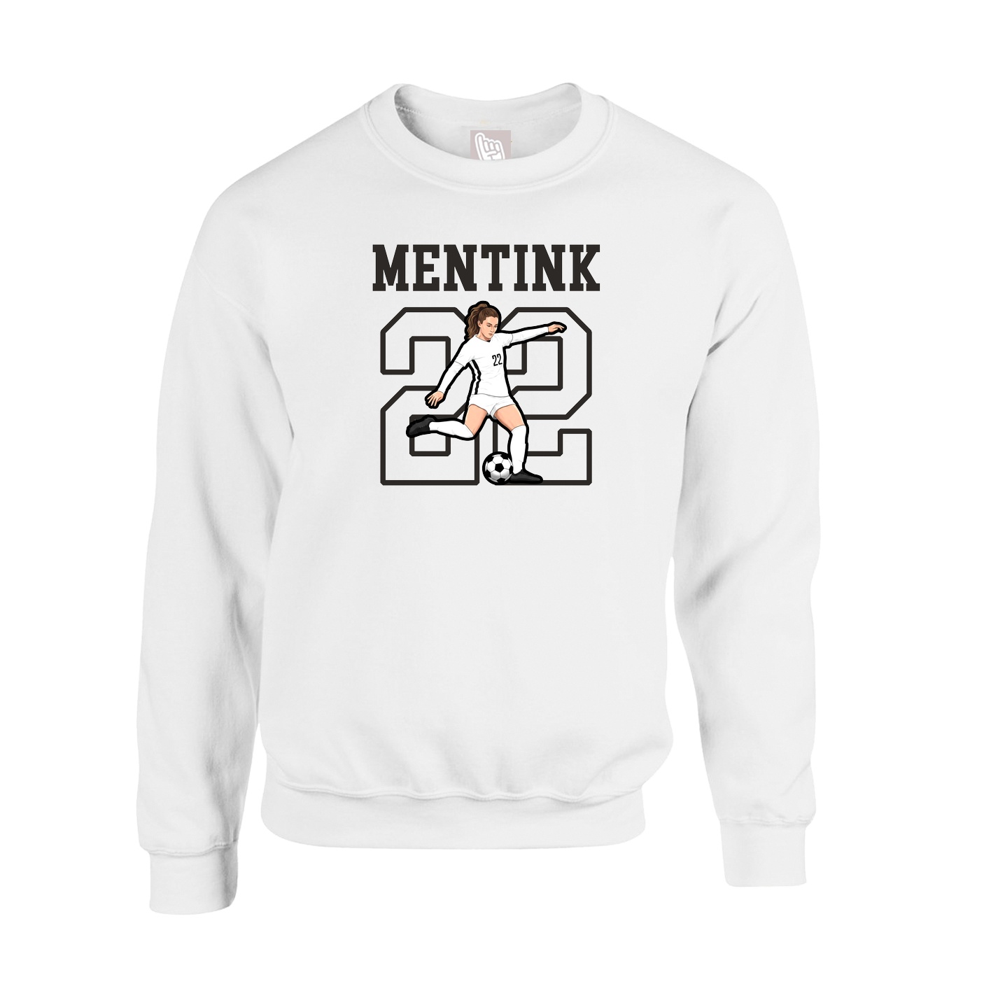 Fleece Crew — Shirsey in White