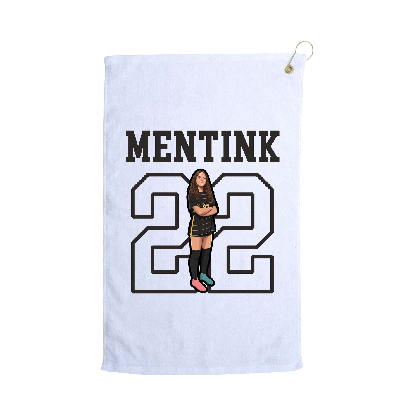 Golf Towel — Shirsey in White