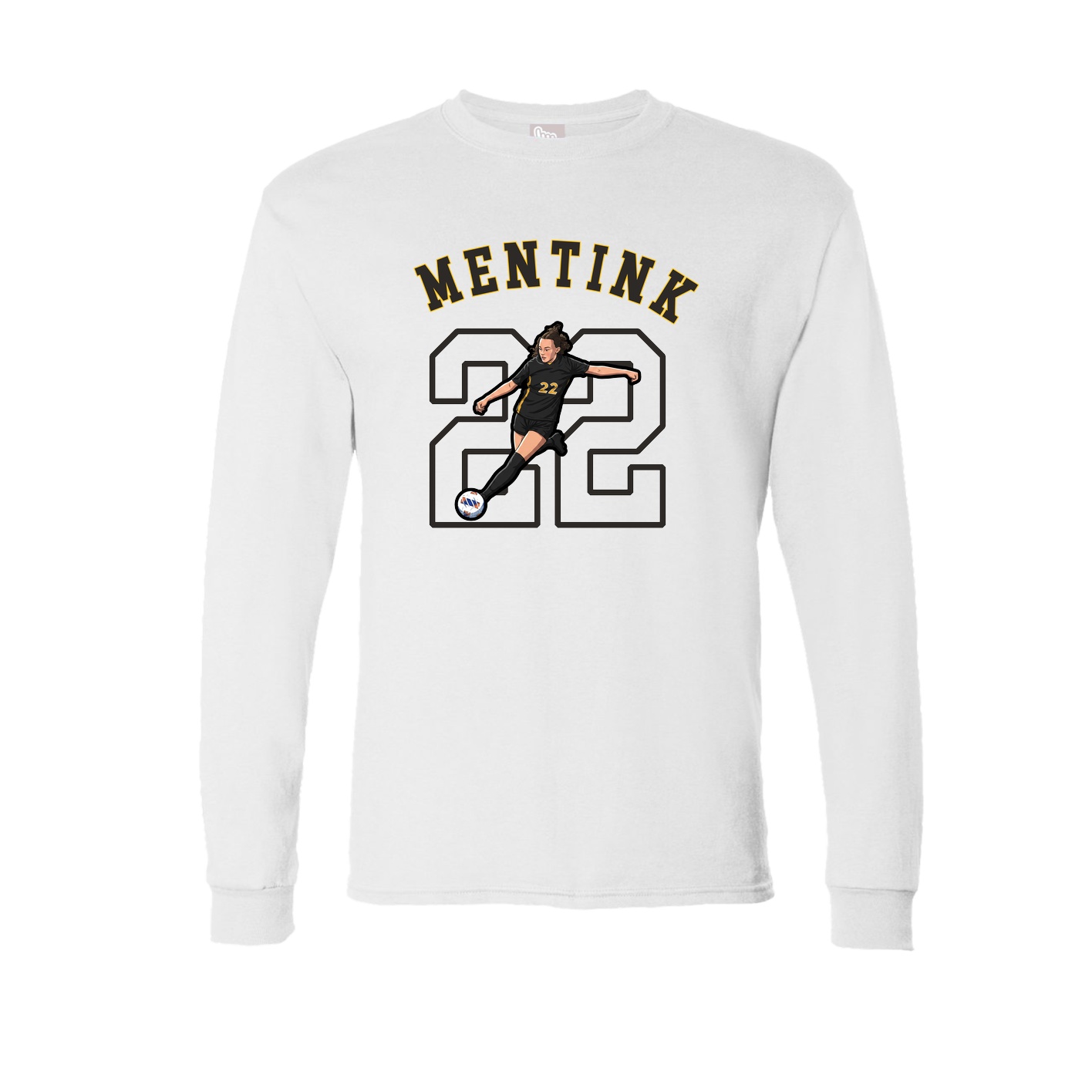 Long Sleeve Tee — Shirsey Arch in White
