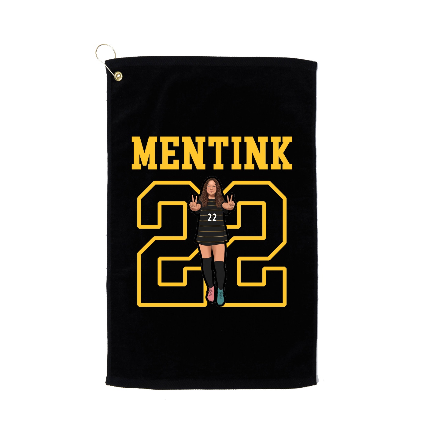 Golf Towel — Shirsey in Black