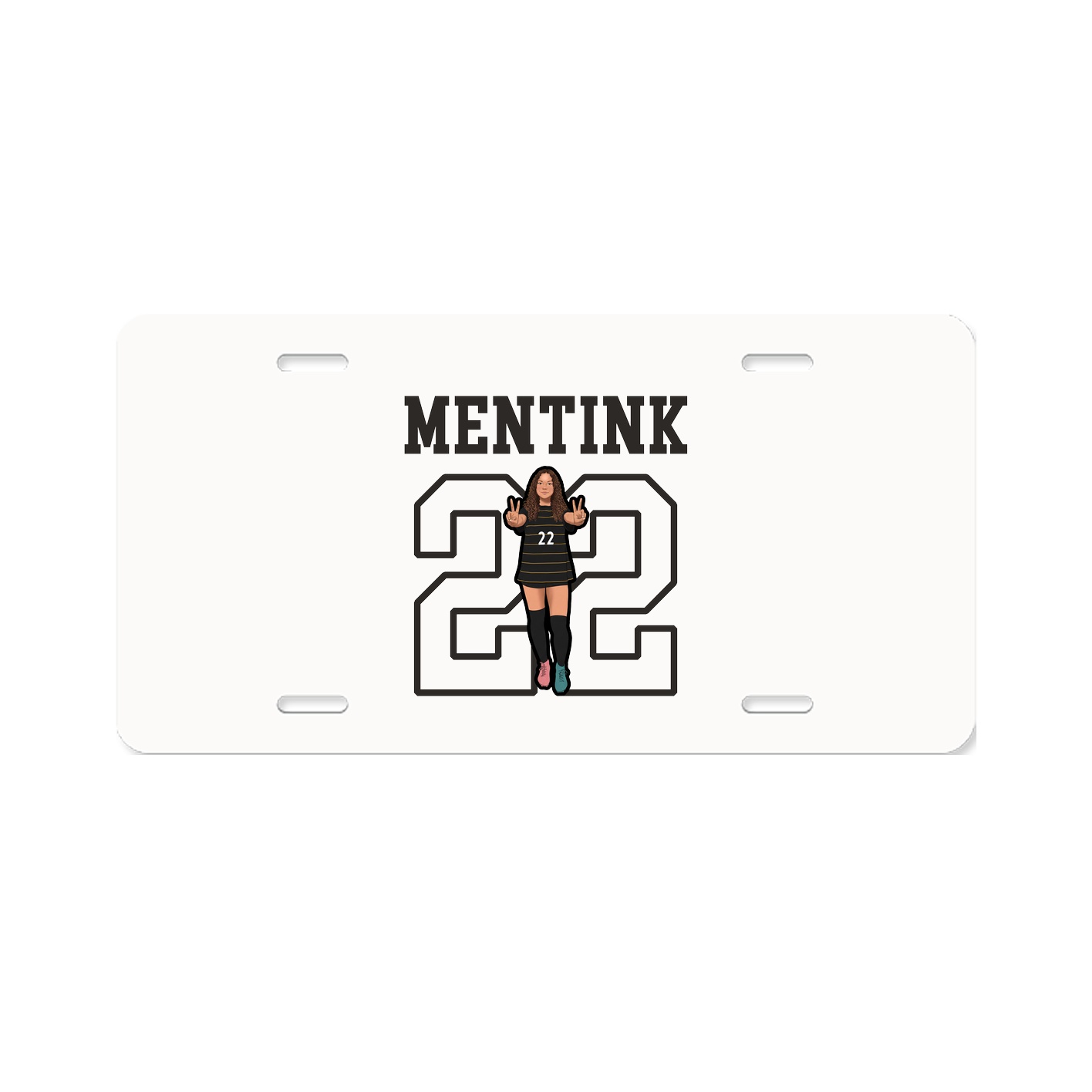 License Plate — Shirsey in Classic