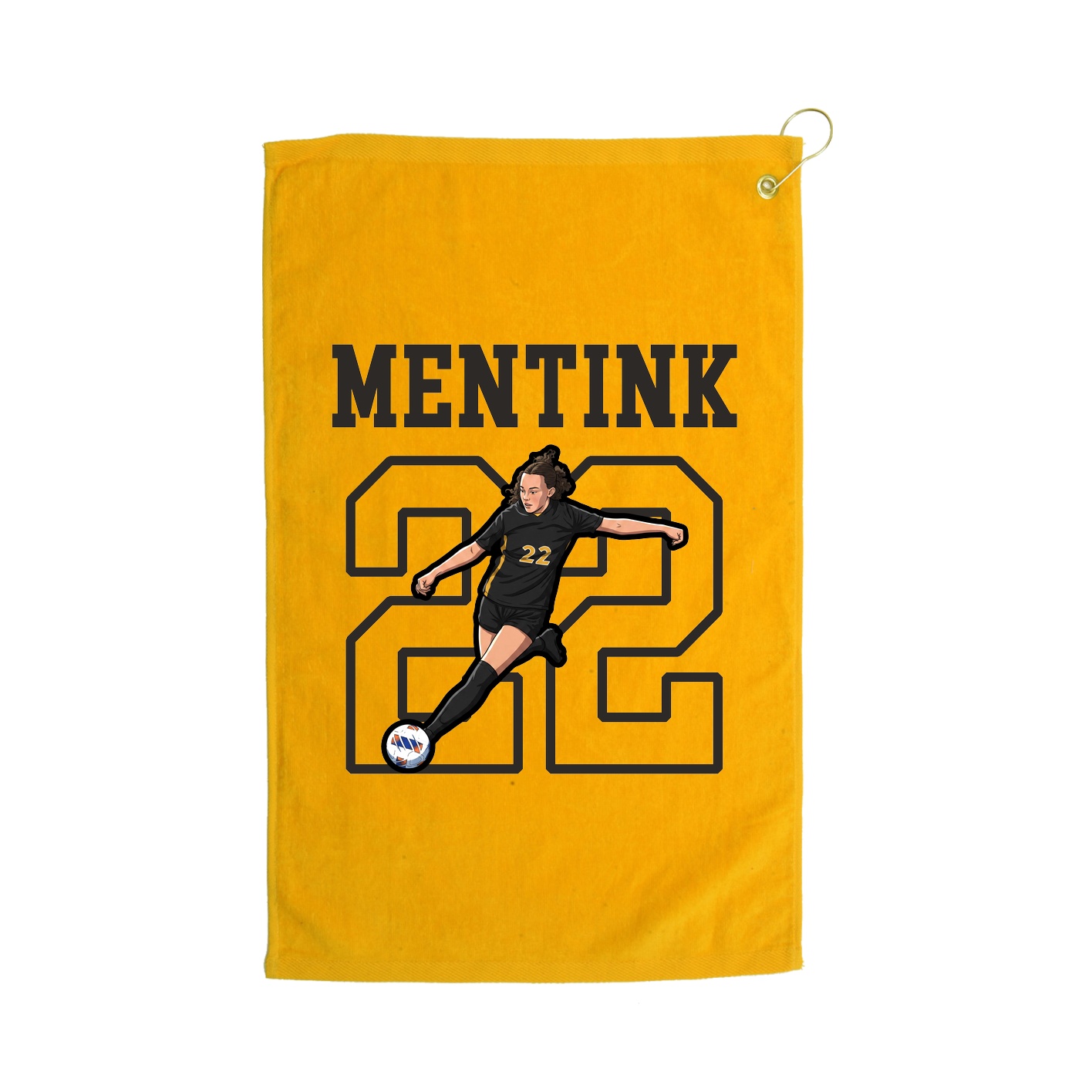 Golf Towel — Shirsey in Gold