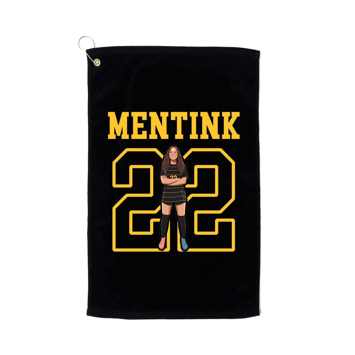 Golf Towel — Shirsey in Black