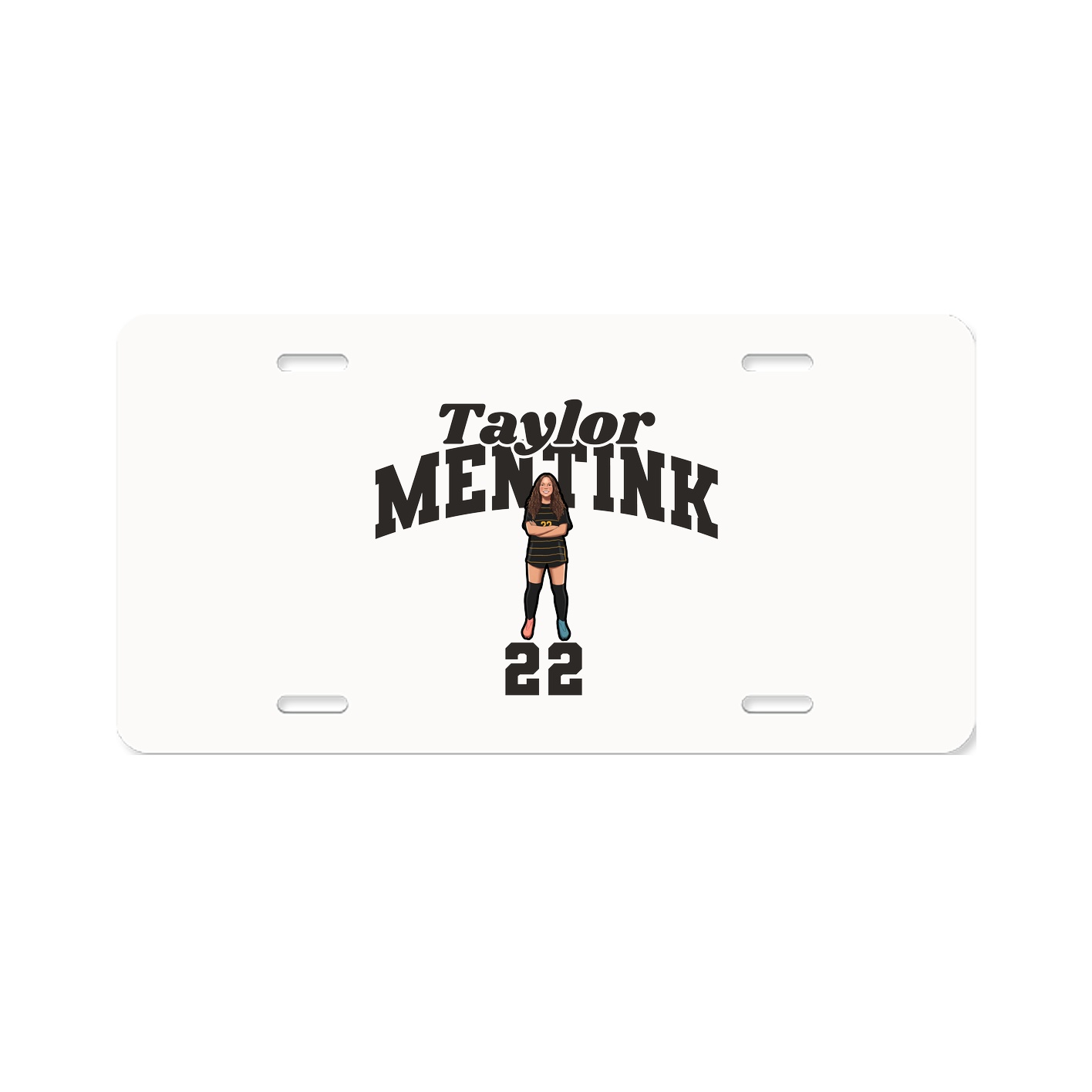 License Plate — Signature Arch in Classic