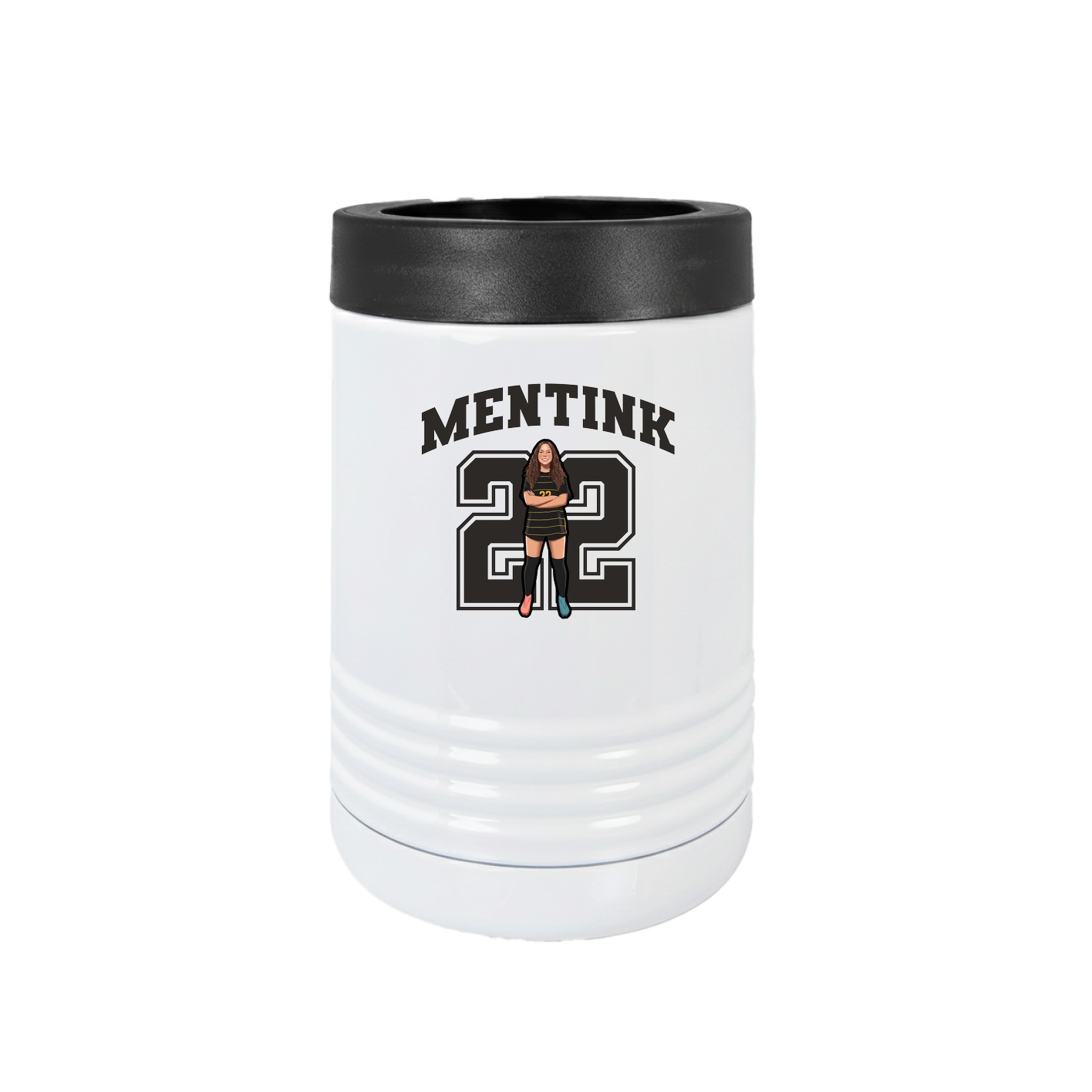 Beverage Holder — Number in White