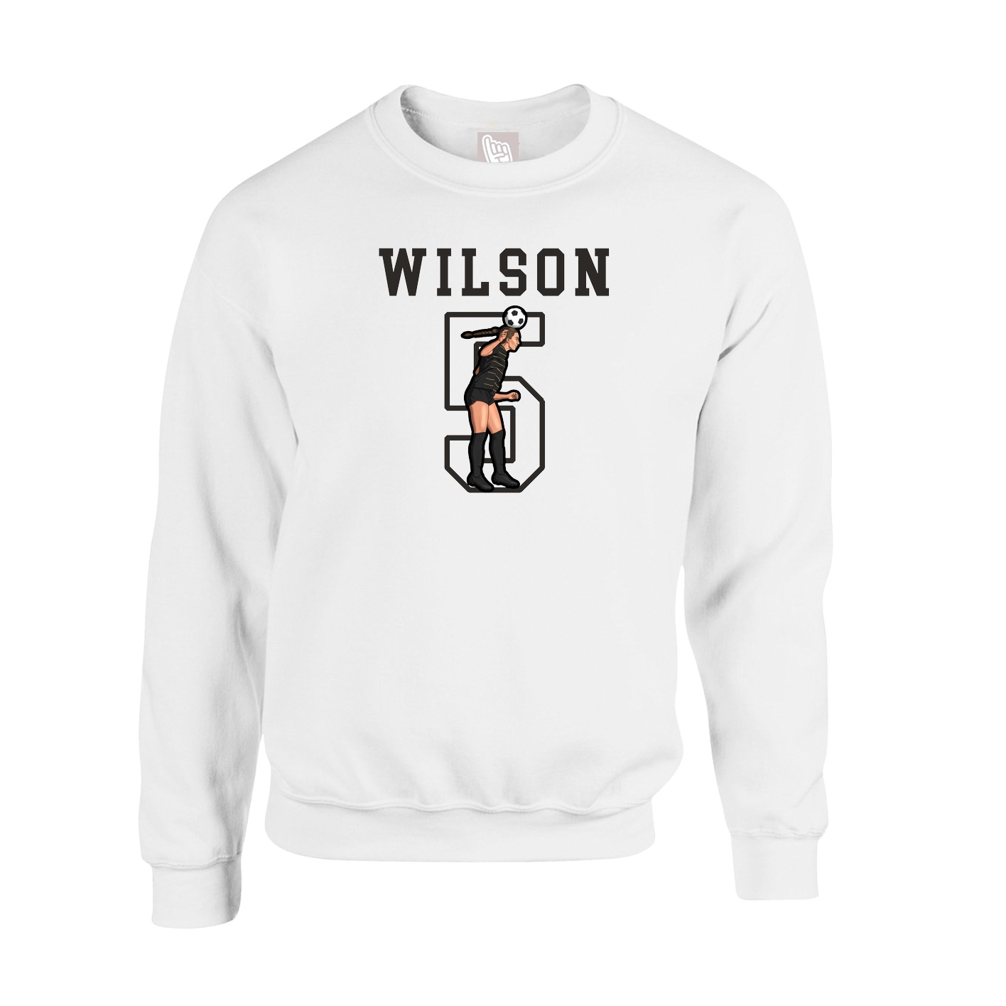 Fleece Crew — Shirsey in White