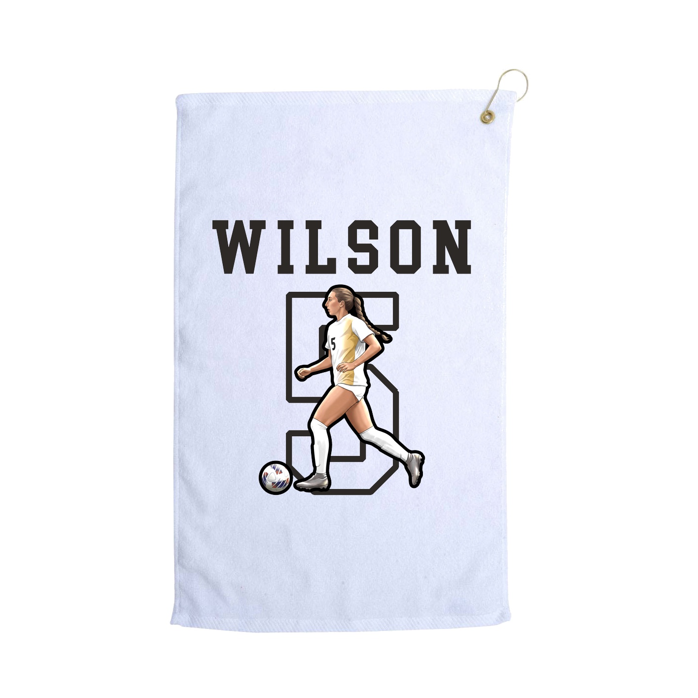 Golf Towel — Shirsey in White