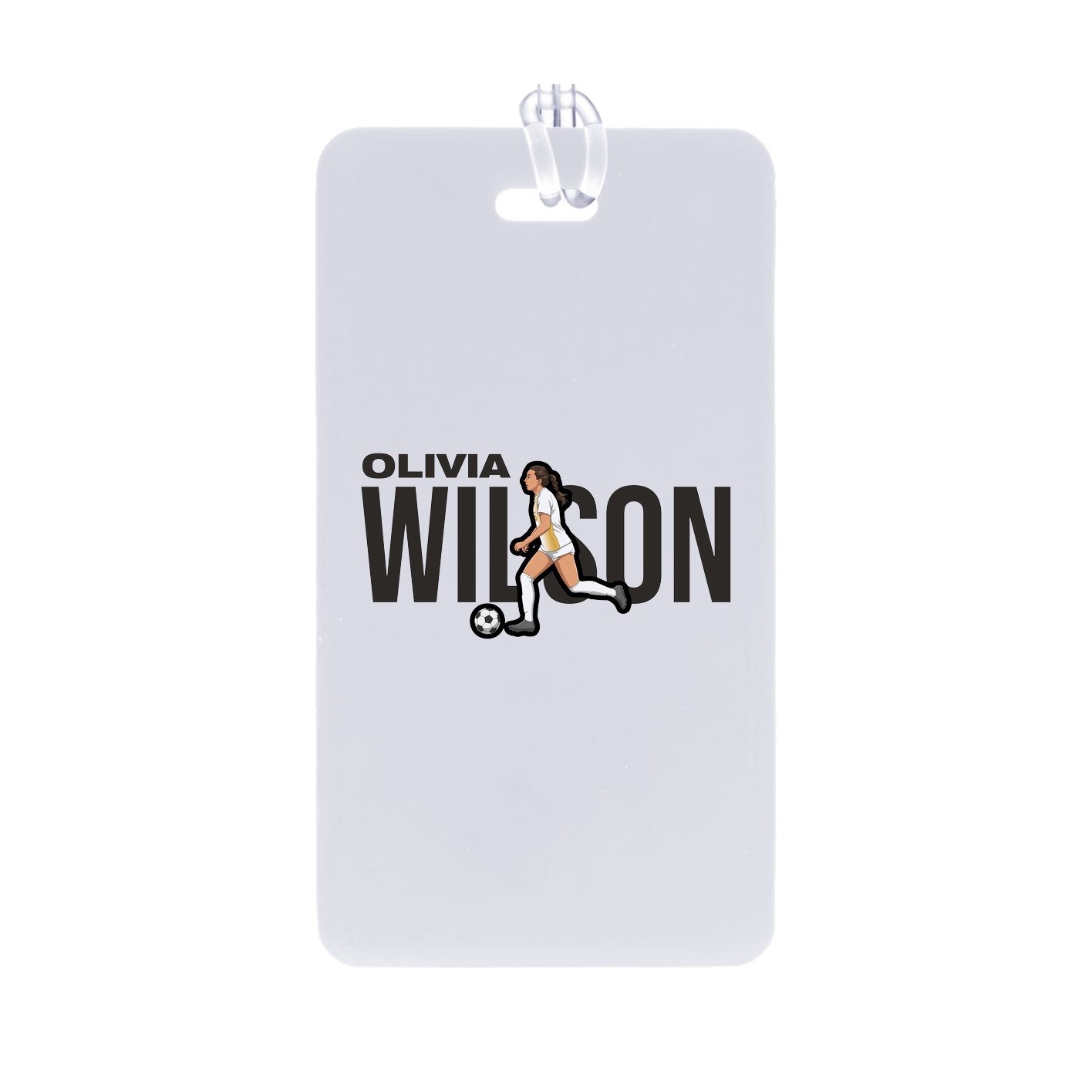 Bag Tag — Player Name in Classic