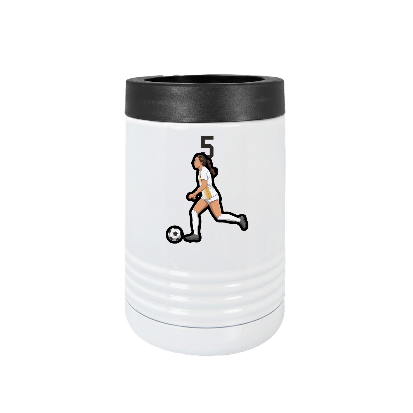 Beverage Holder — Number Top in White