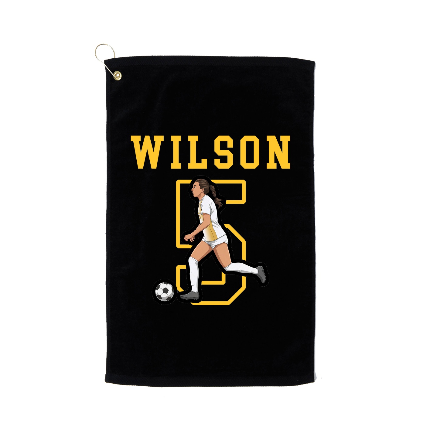 Golf Towel — Shirsey in Black