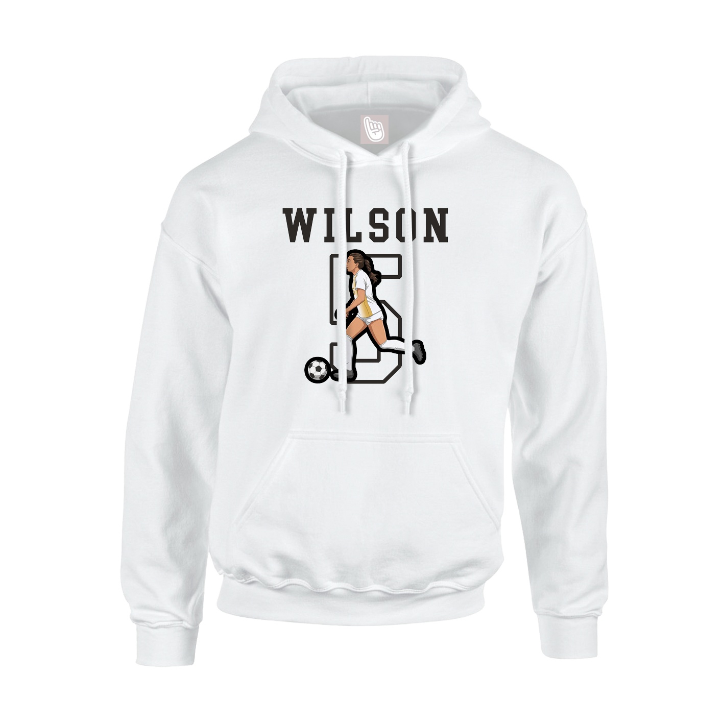 Youth Hoodie — Shirsey in White