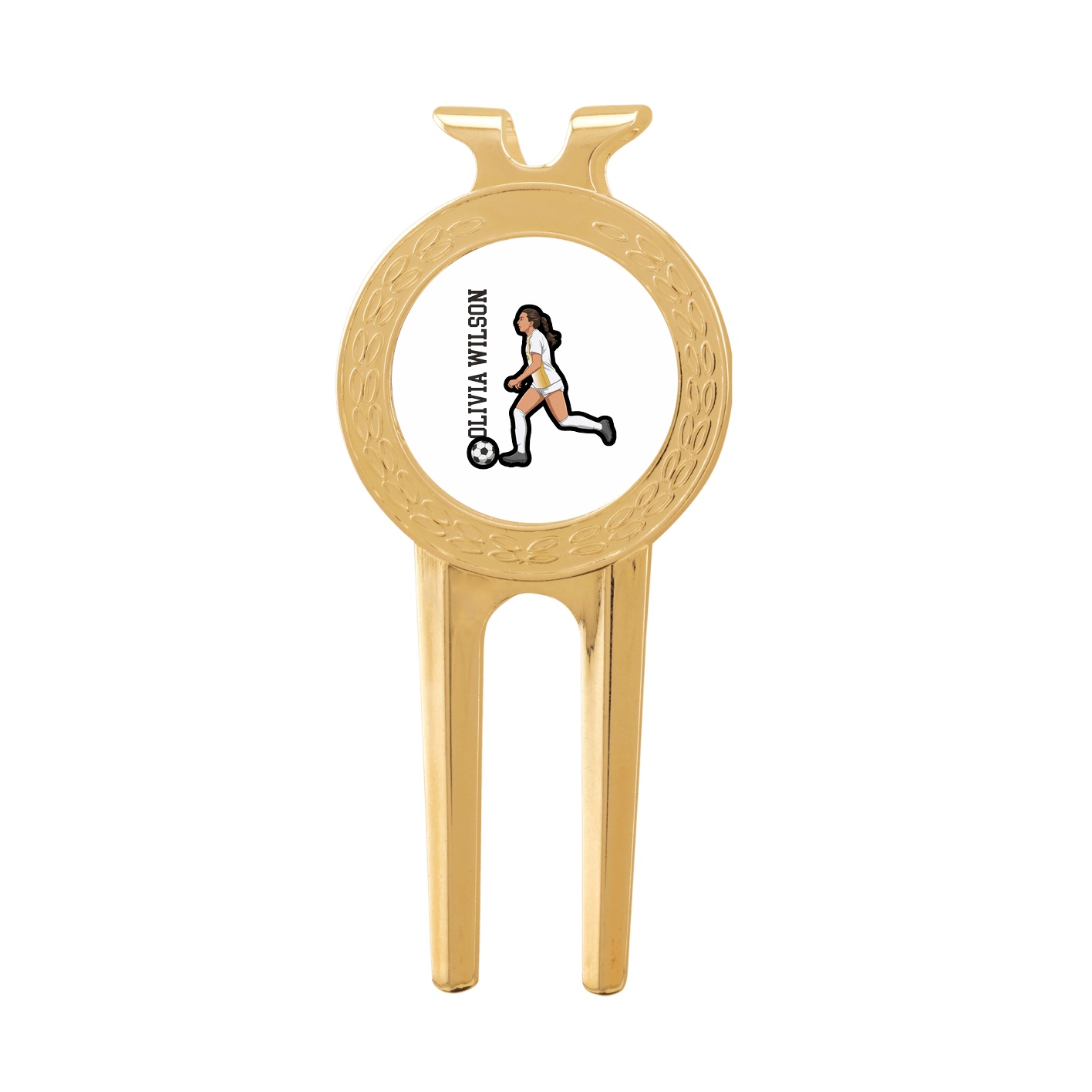 Divot Tool with Ball Marker — Name Vertical in Classic