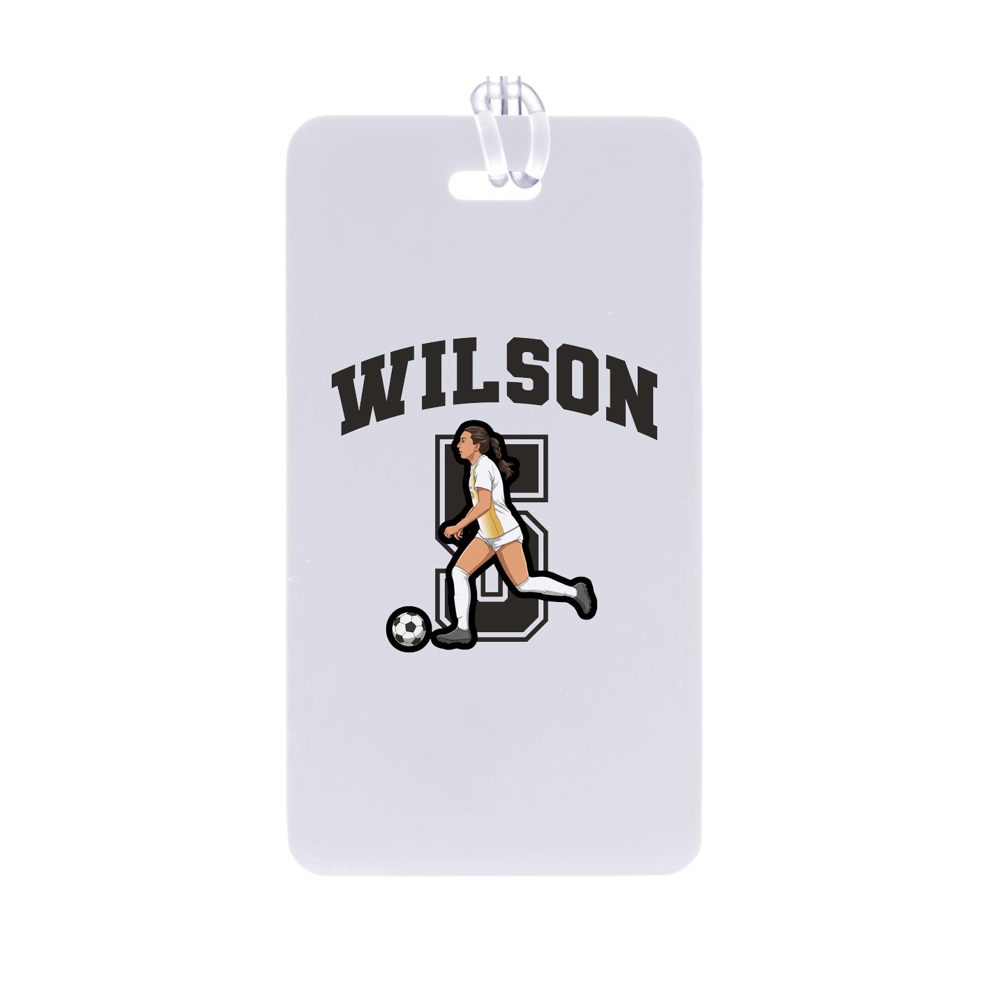 Bag Tag — Number in Classic