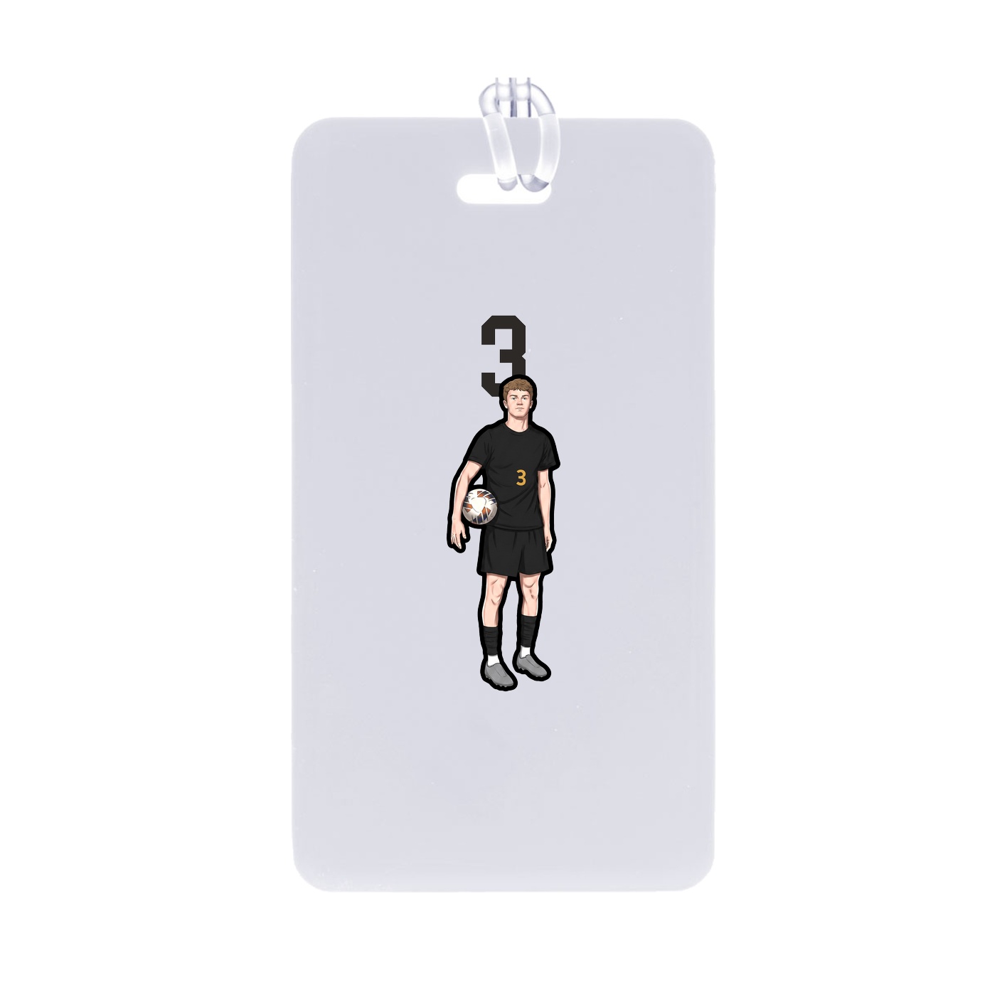 Bag Tag — Number Top in Classic