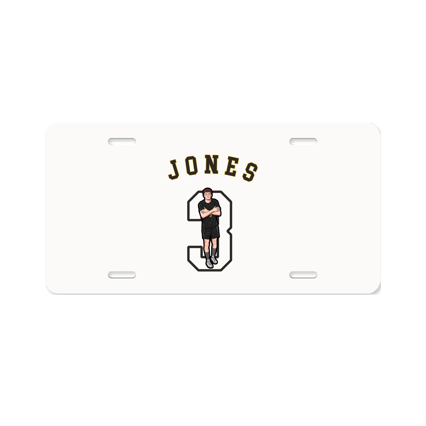 License Plate — Shirsey Arch in Classic