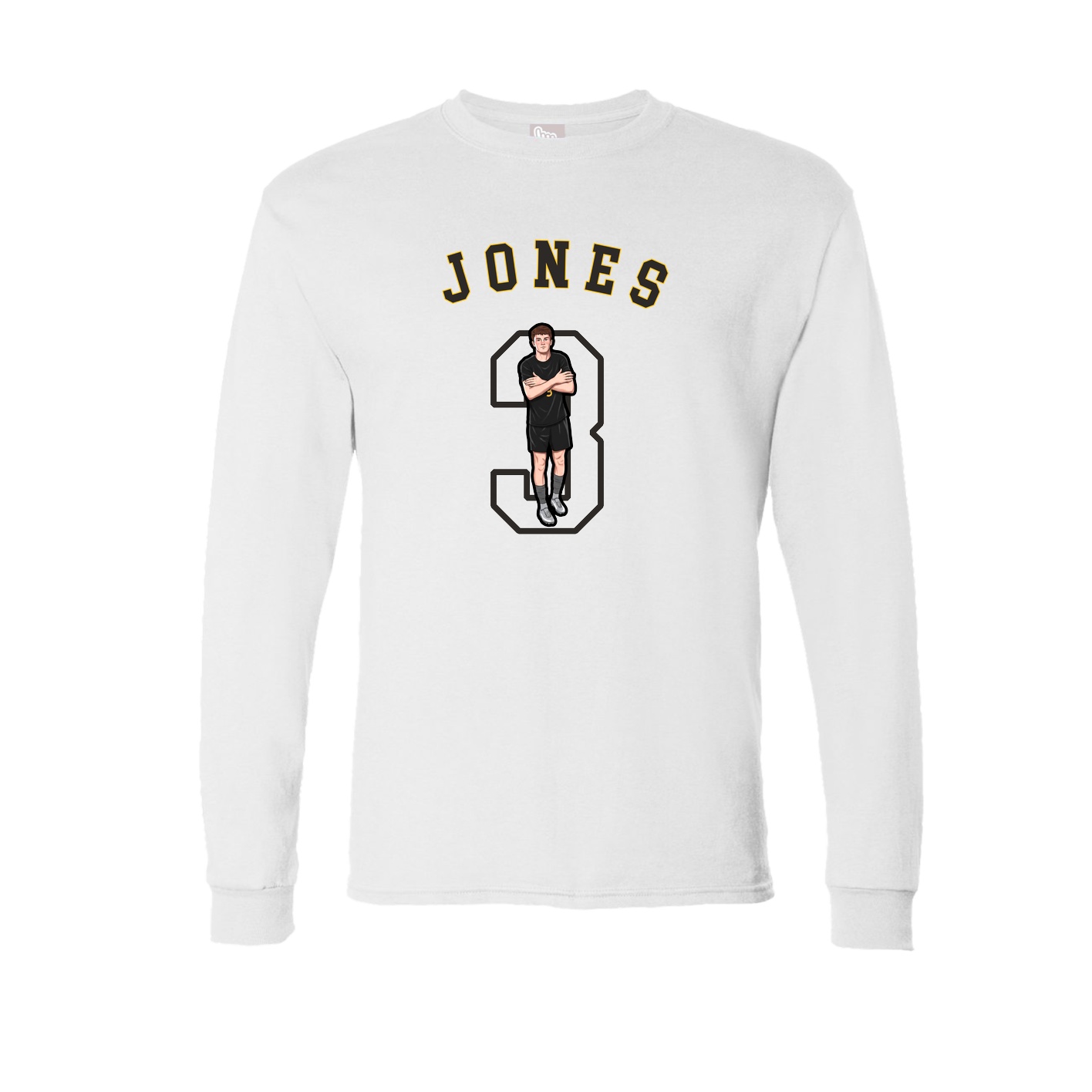 Long Sleeve Tee — Shirsey Arch in White