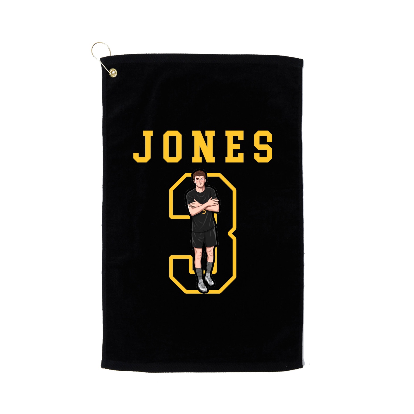 Golf Towel — Shirsey in Black