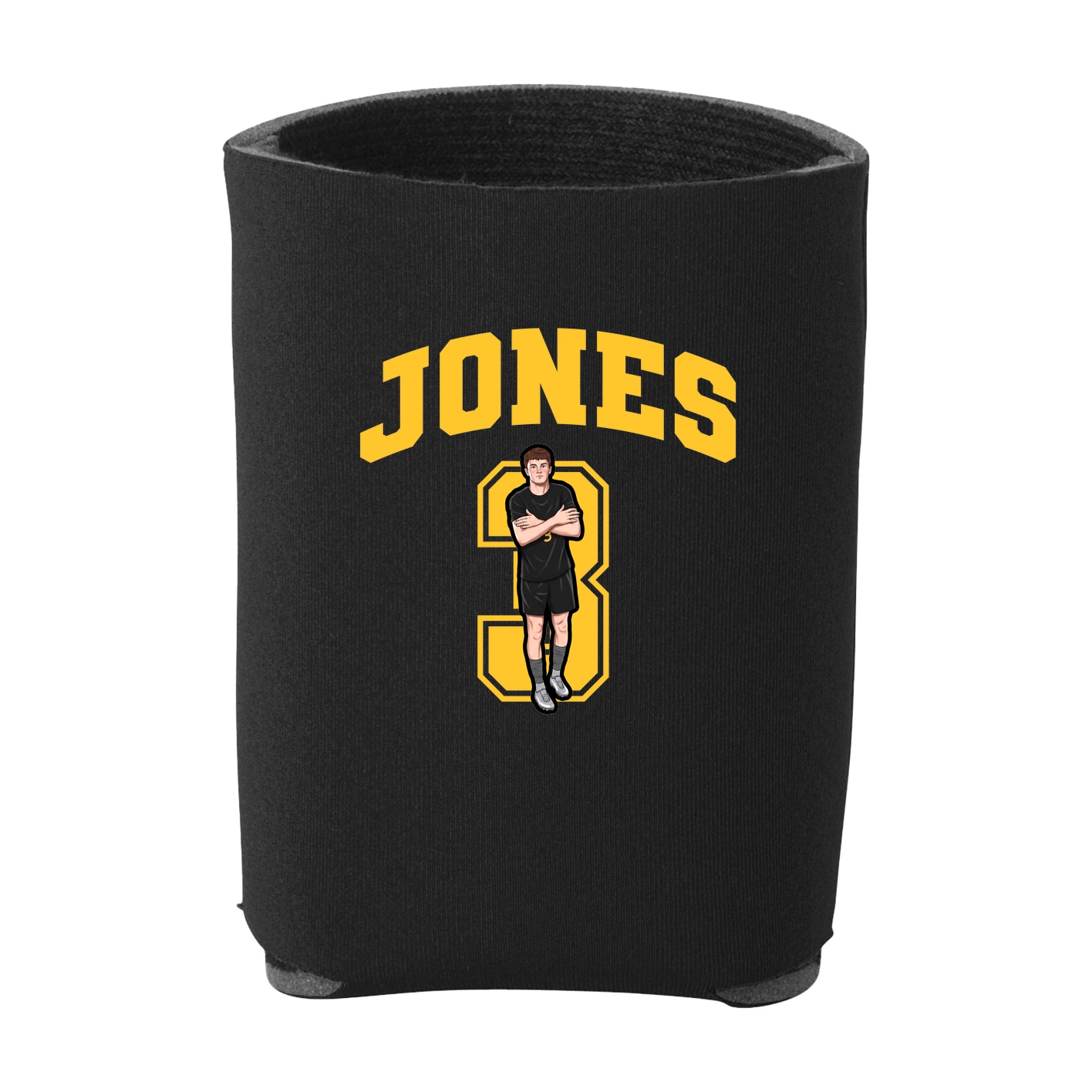 Can Holder — Number in Black