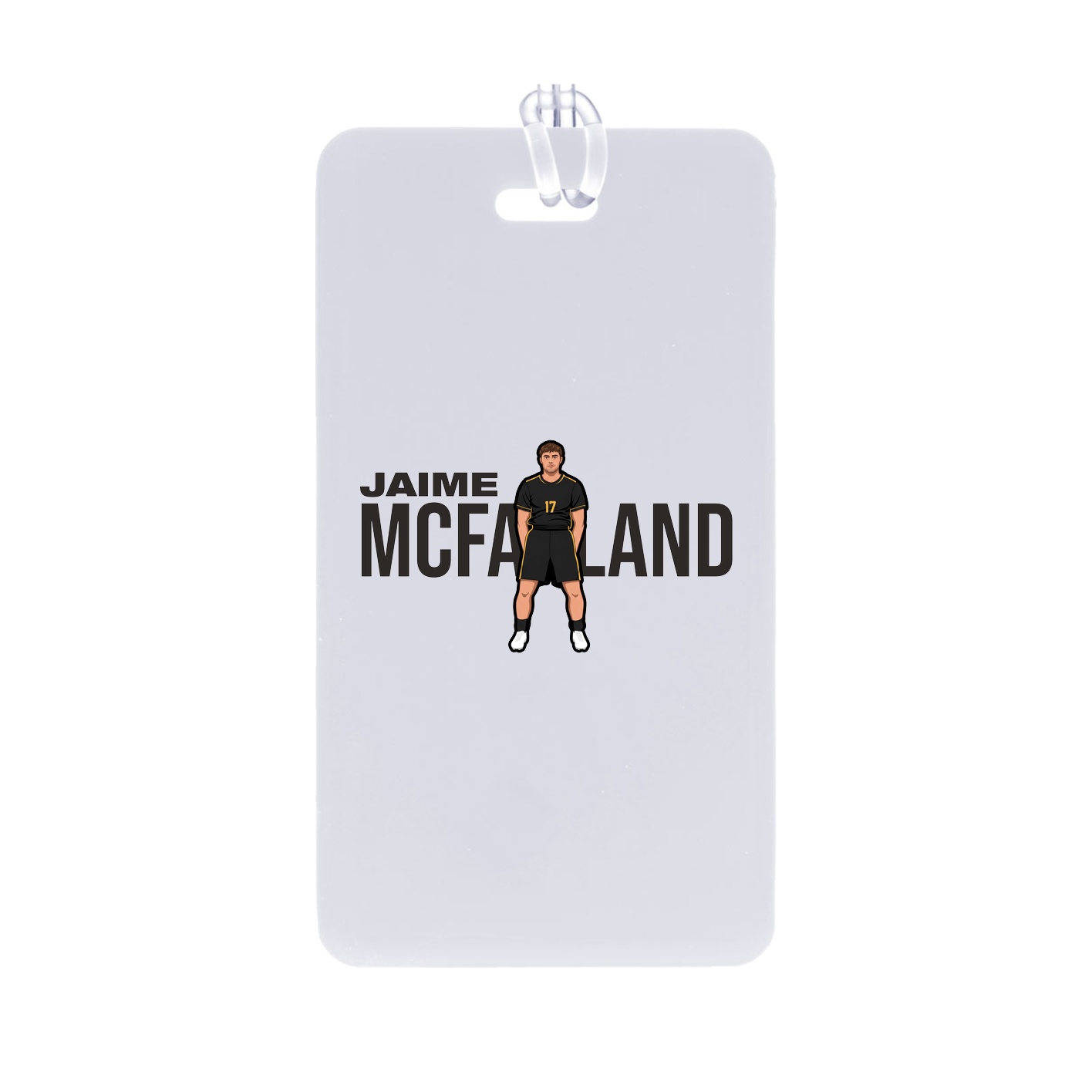 Bag Tag — Player Name in Classic