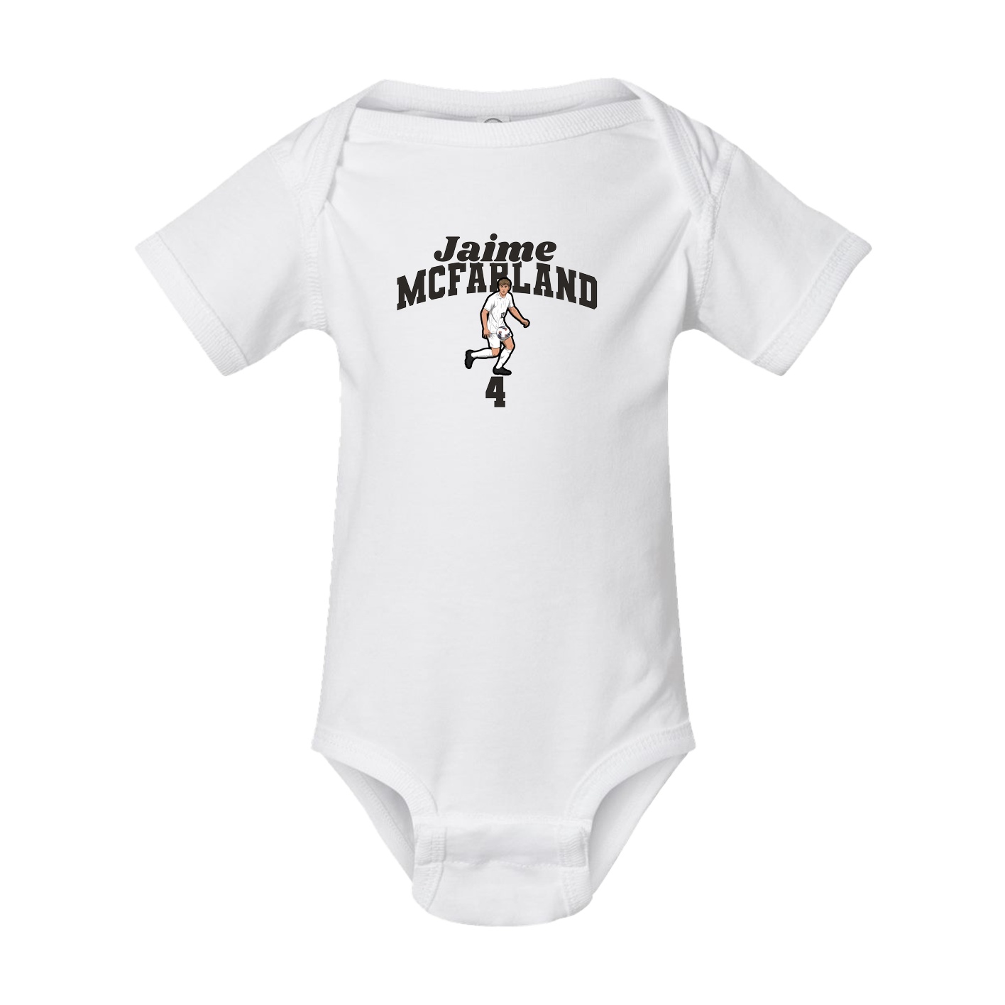 Baby Onesie — Signature Arch in White