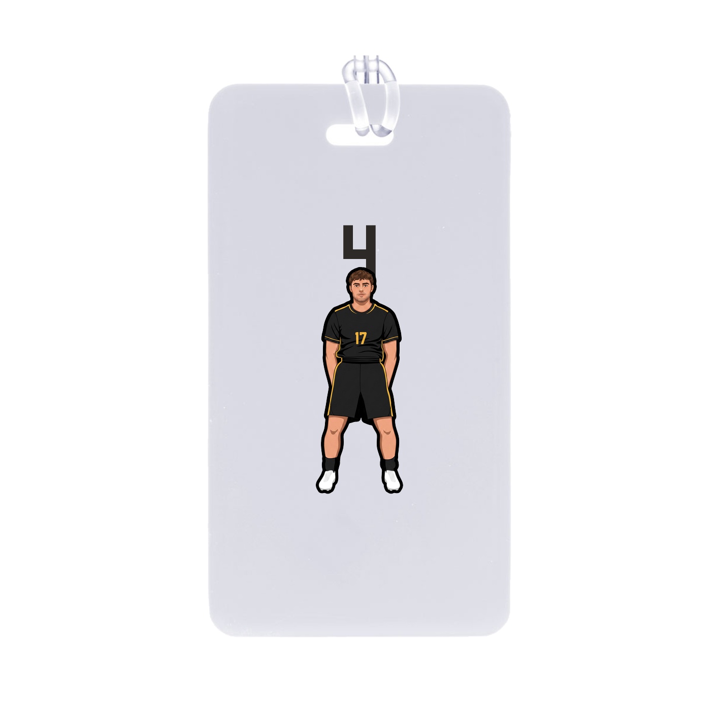 Bag Tag — Number Top in Classic