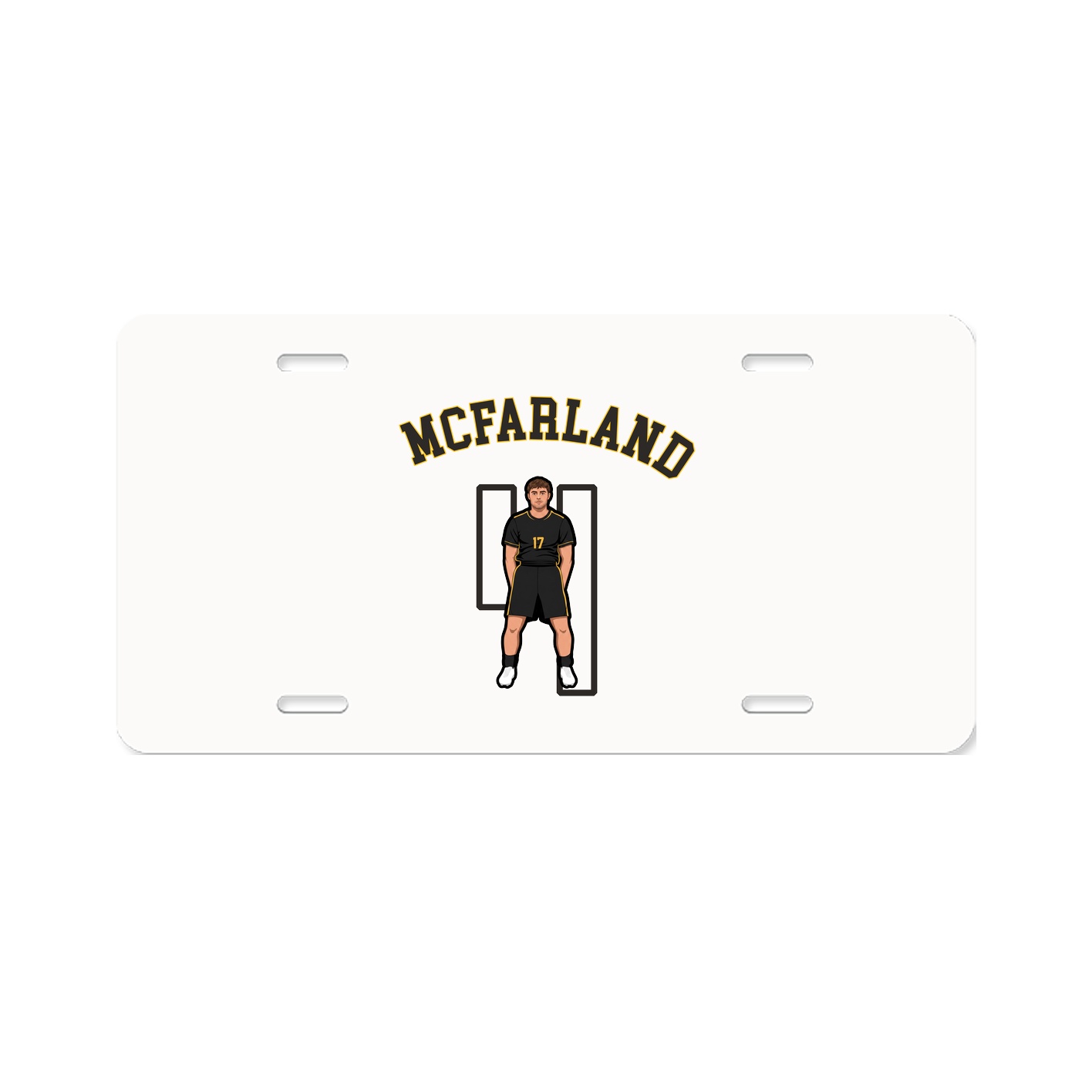 License Plate — Shirsey Arch in Classic