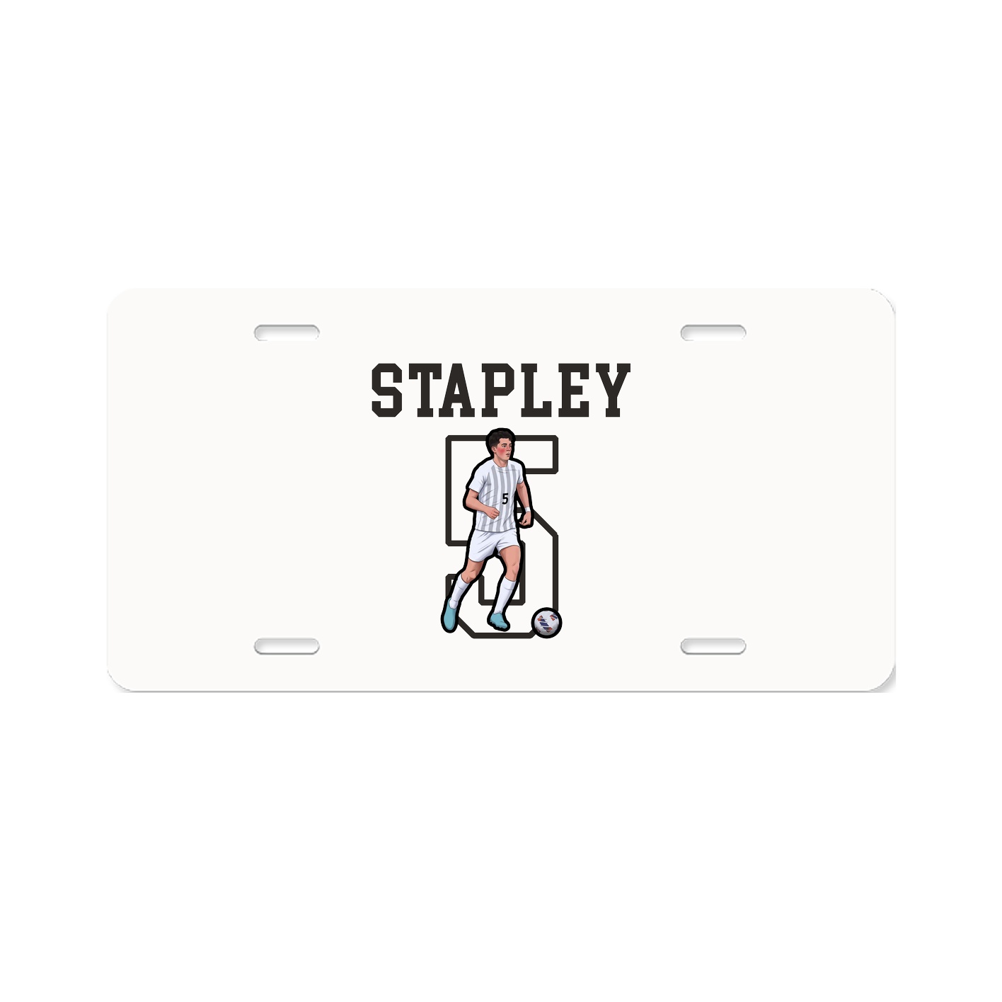 License Plate — Shirsey in Classic