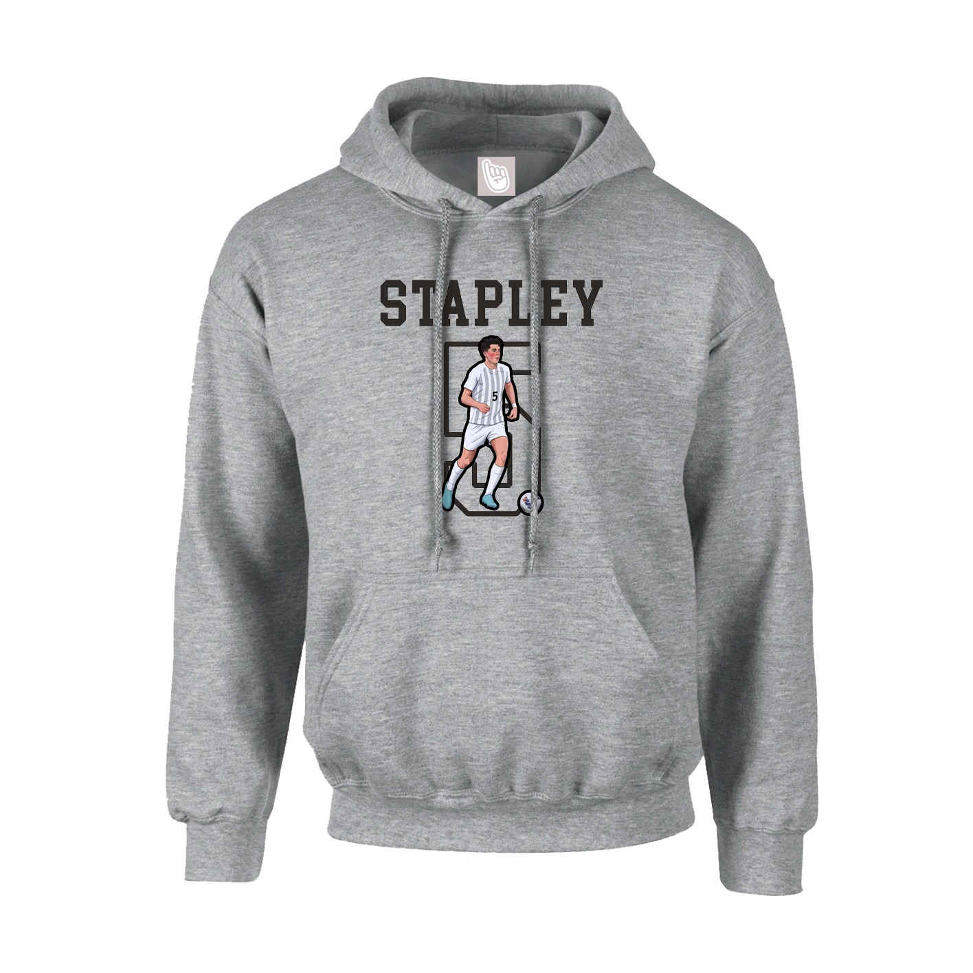 Youth Hoodie — Shirsey in Grey