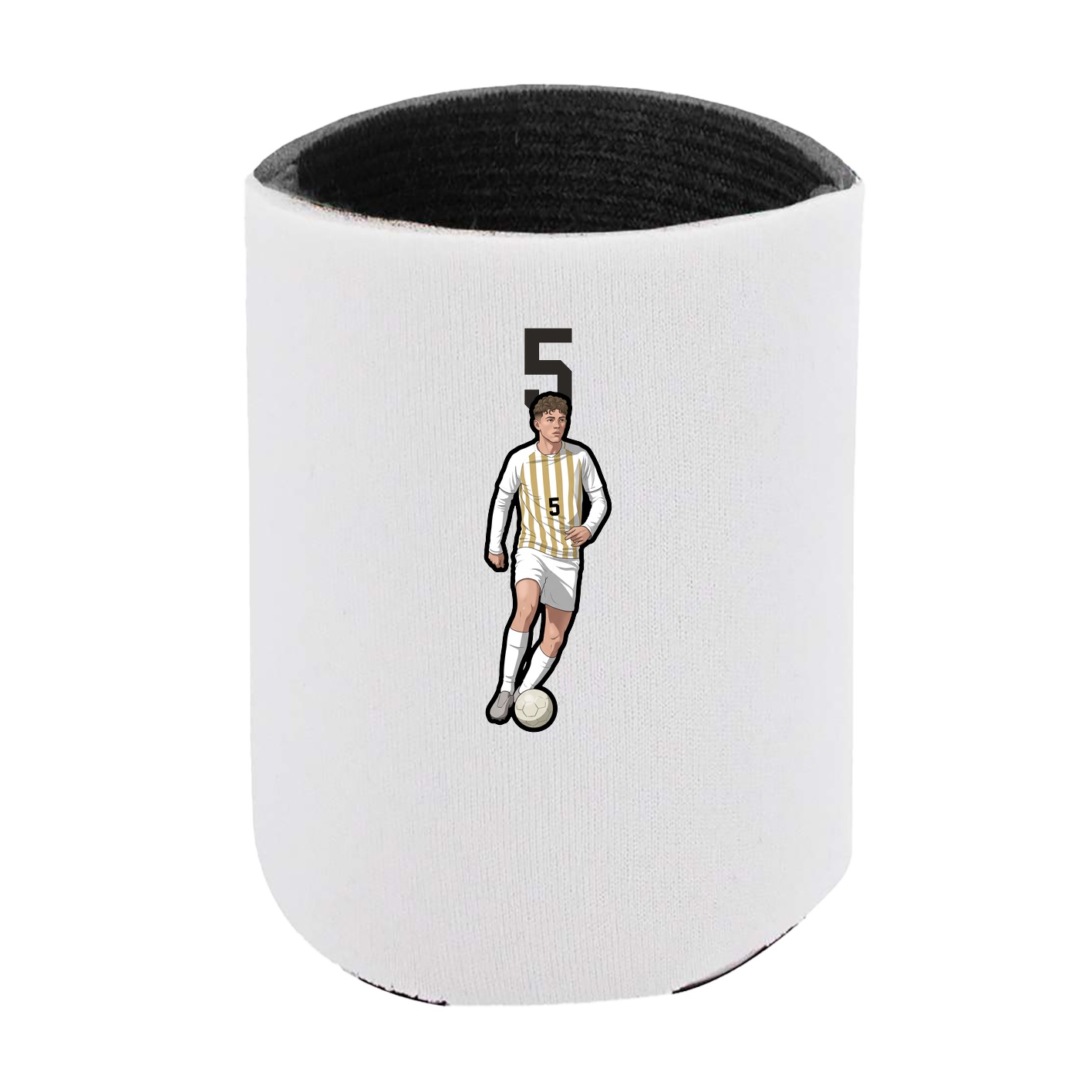 Can Holder — Number Top in White