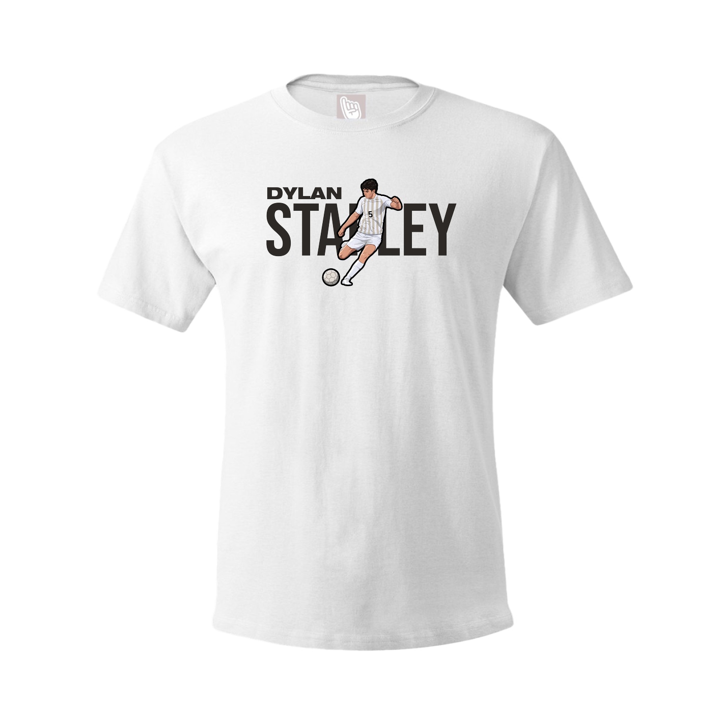 Tee — Player Name in White