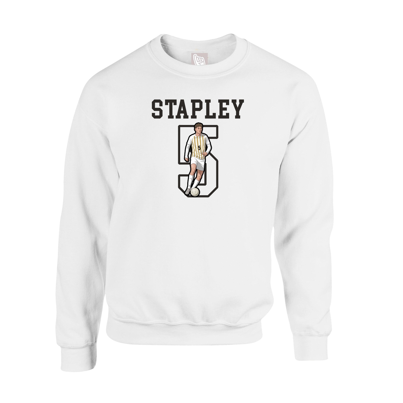 Fleece Crew — Shirsey in White