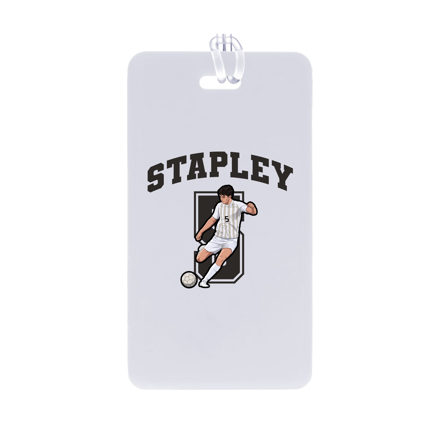 Bag Tag — Number in Classic
