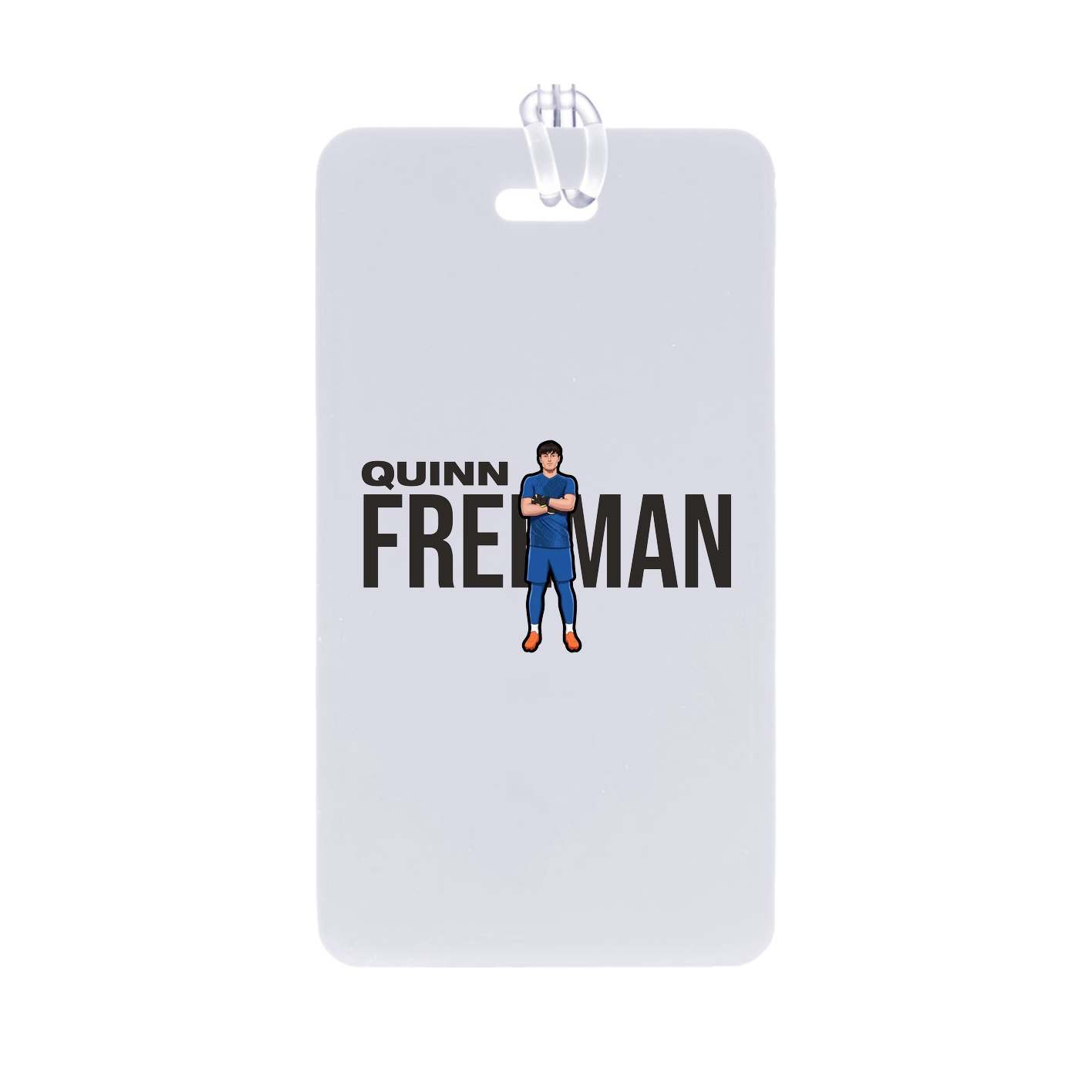 Bag Tag — Player Name in Classic