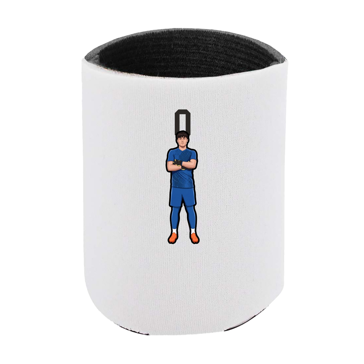 Can Holder — Number Top in White