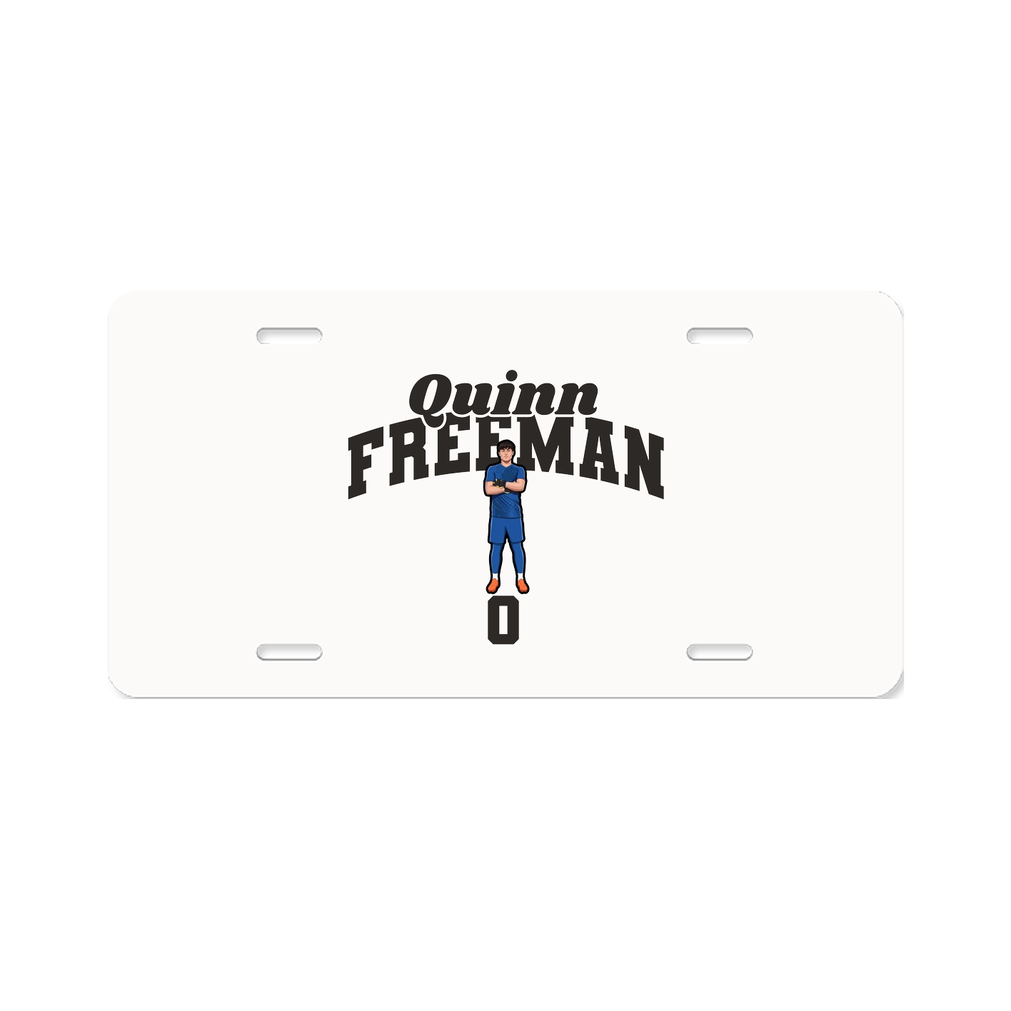 License Plate — Signature Arch in Classic
