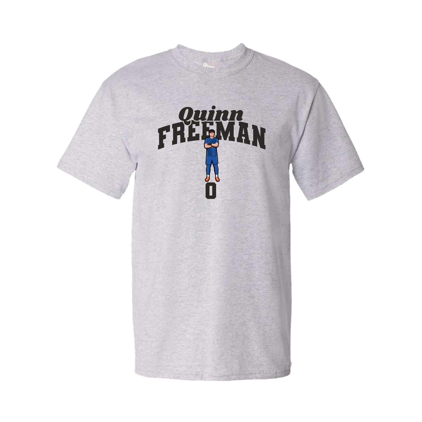 Youth Tee — Signature Arch in Grey