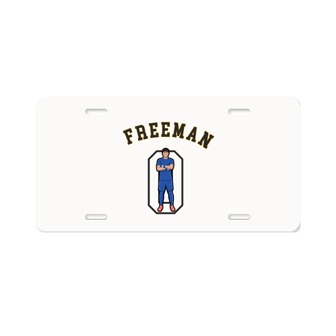 License Plate — Shirsey Arch in Classic