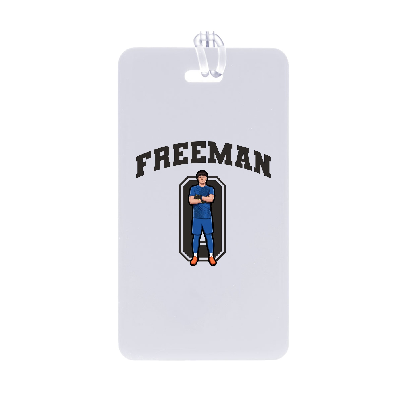 Bag Tag — Number in Classic
