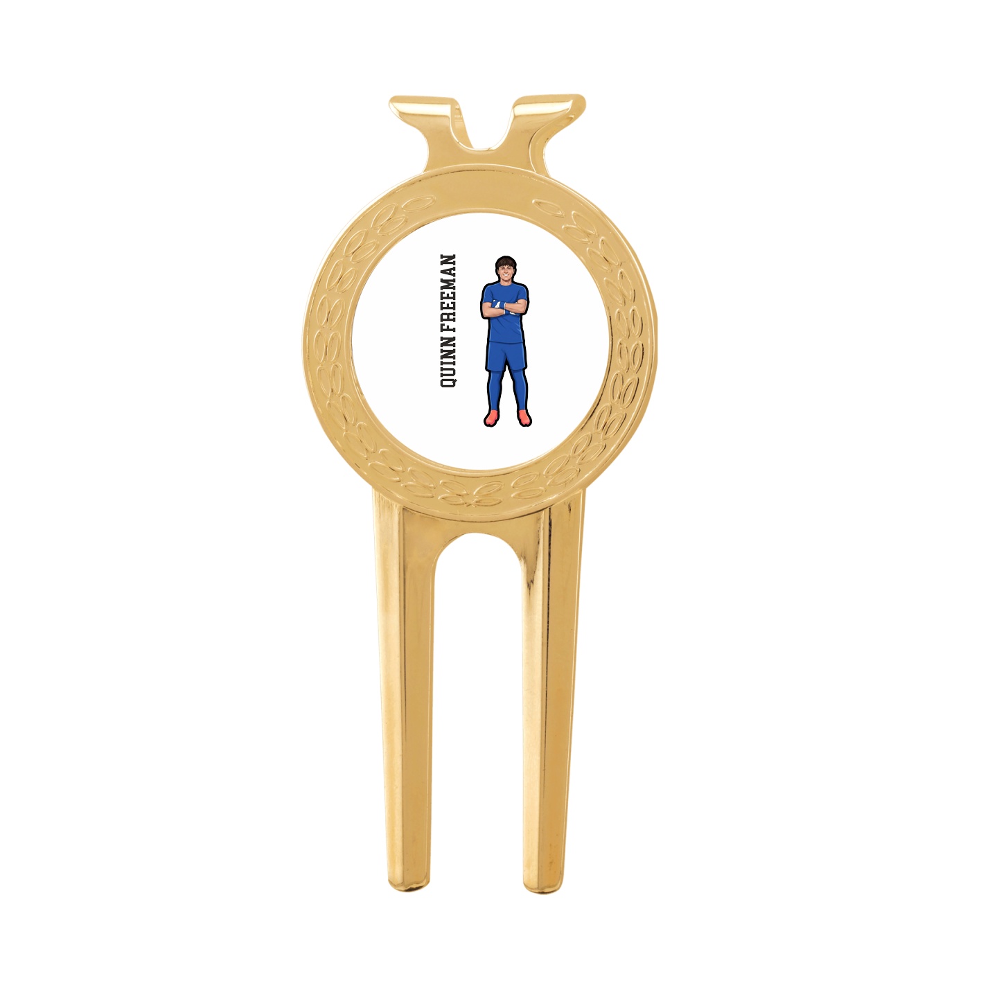 Divot Tool with Ball Marker — Name Vertical in Classic