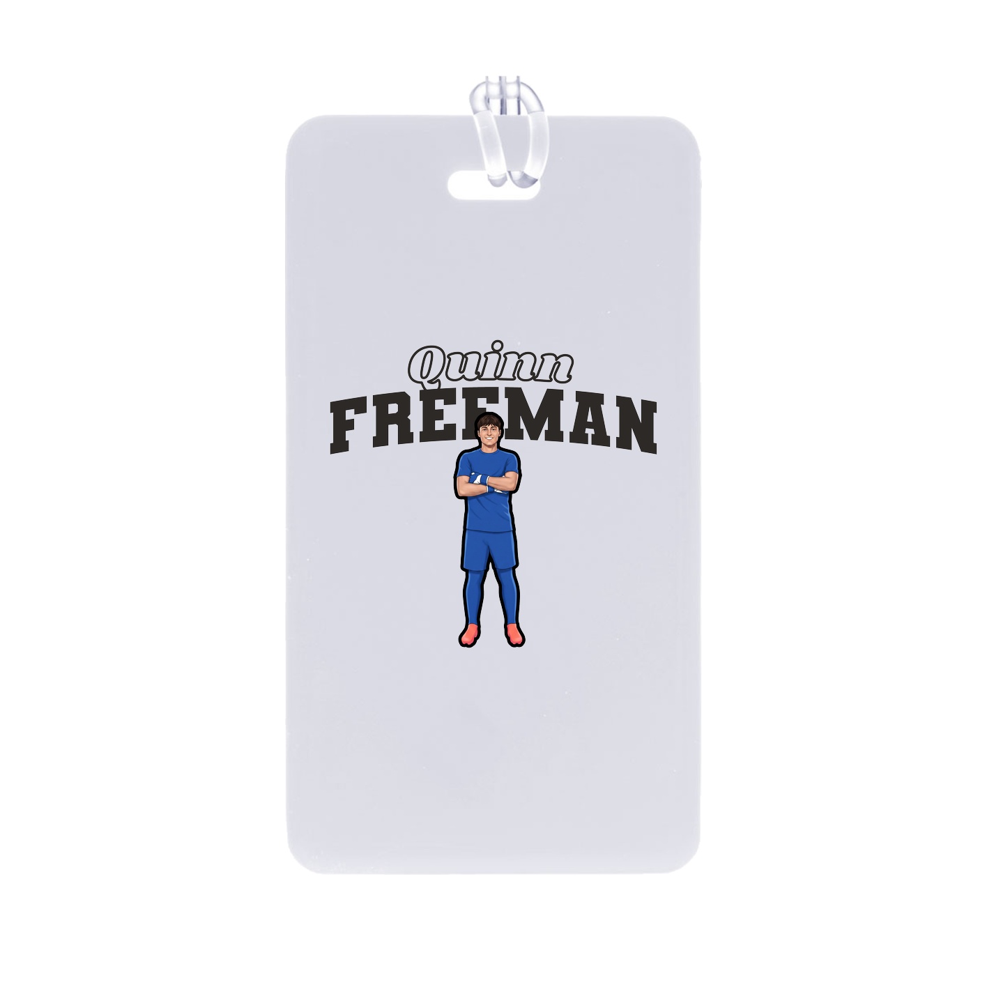 Bag Tag — Name Arch in Classic