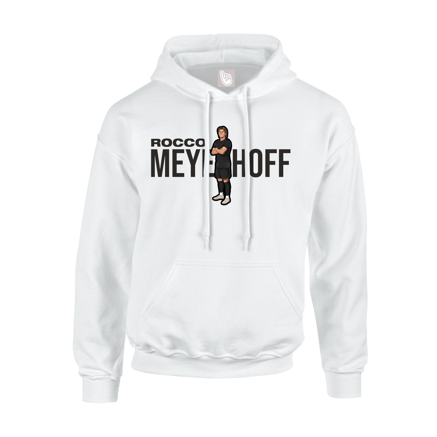 Hoodie — Player Name in White