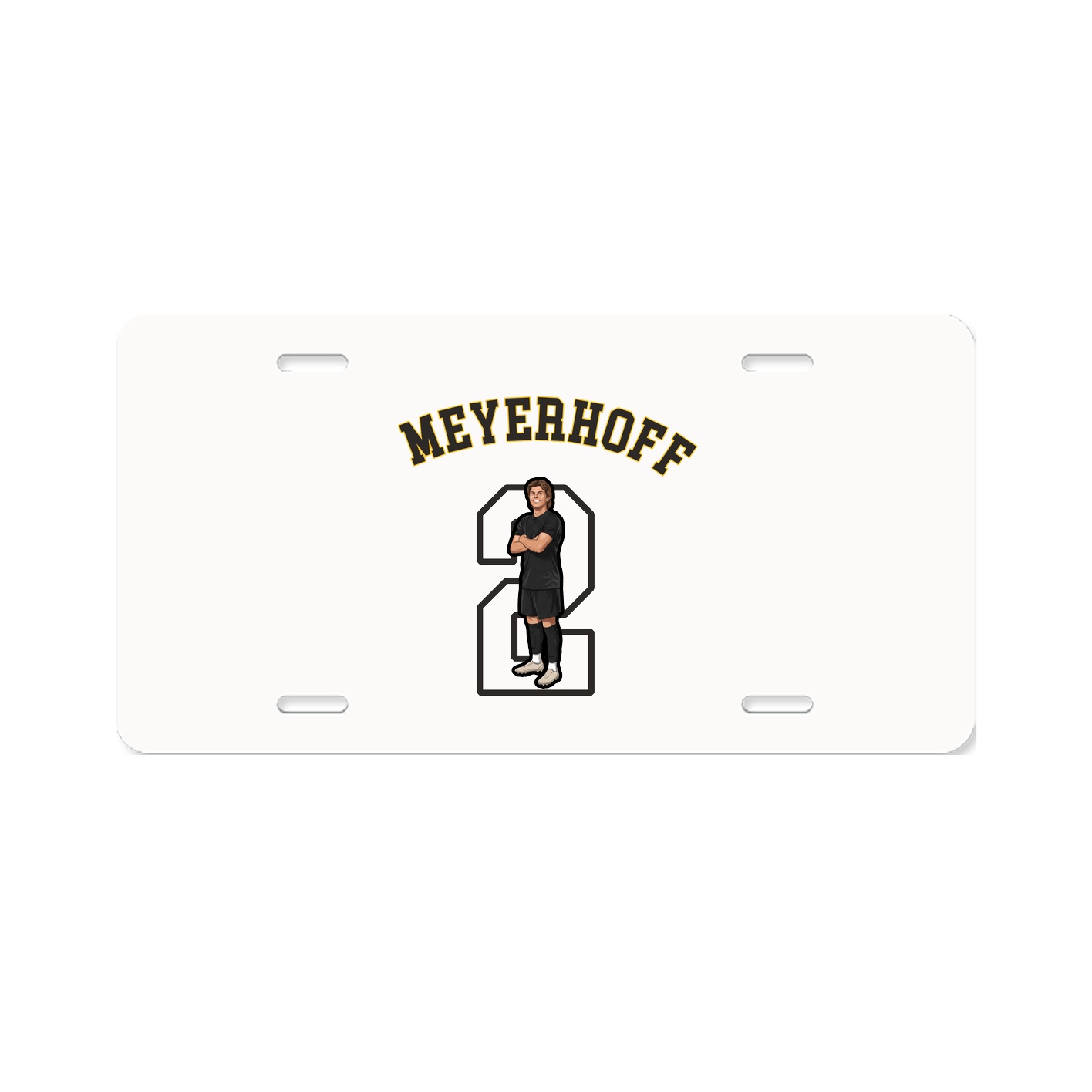 License Plate — Shirsey Arch in Classic