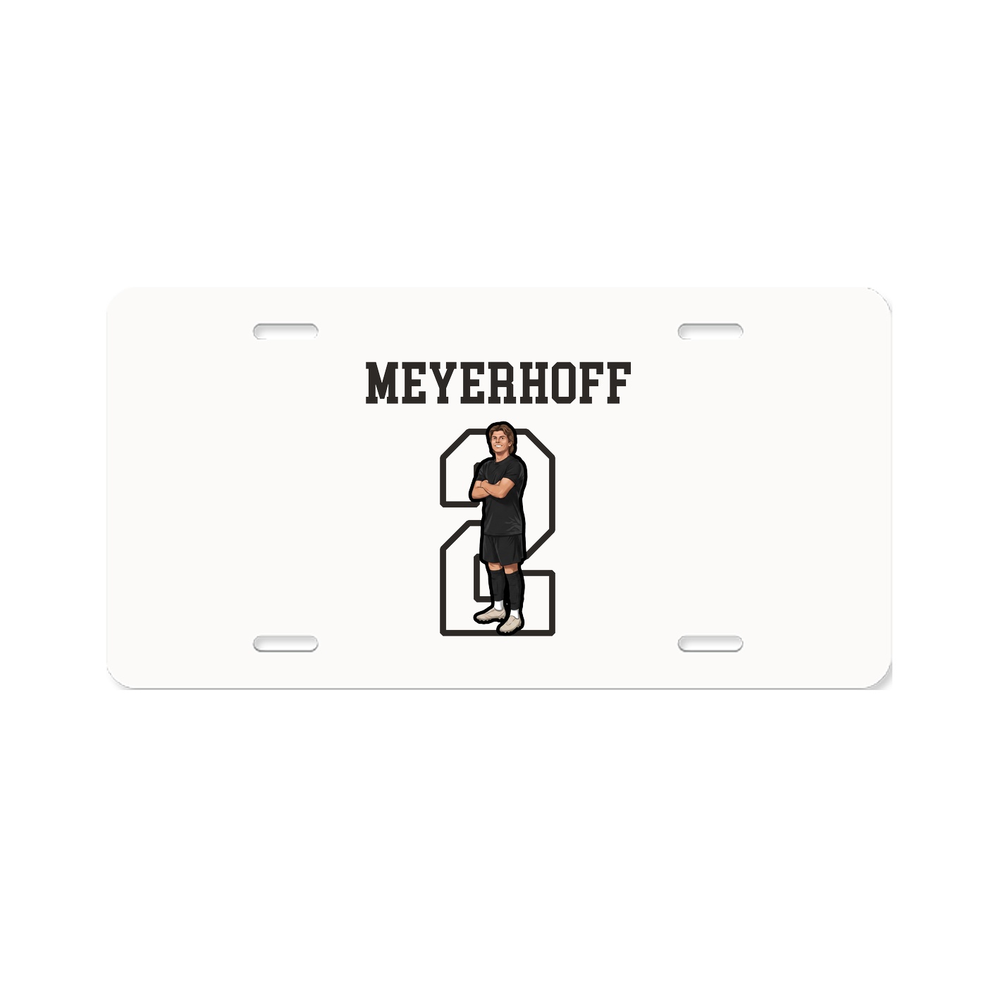License Plate — Shirsey in Classic
