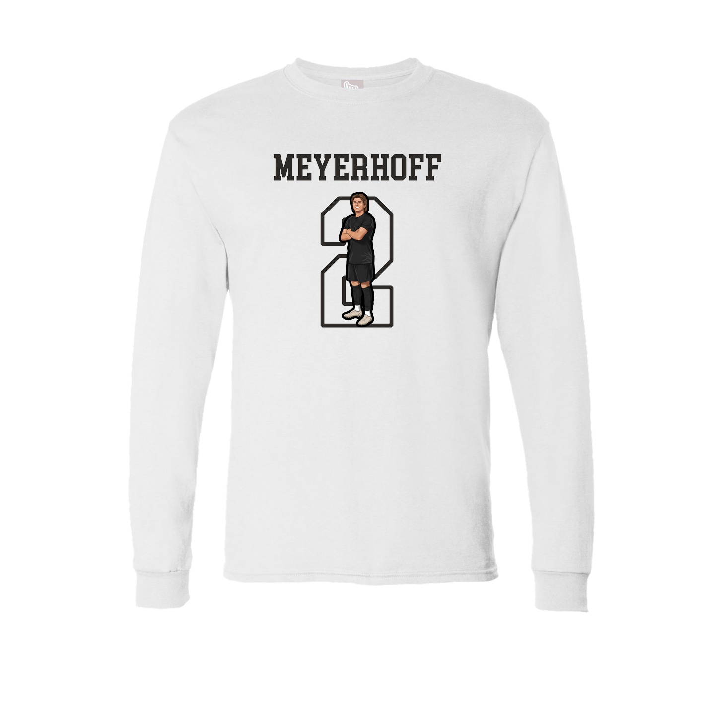 Long Sleeve Tee — Shirsey in White